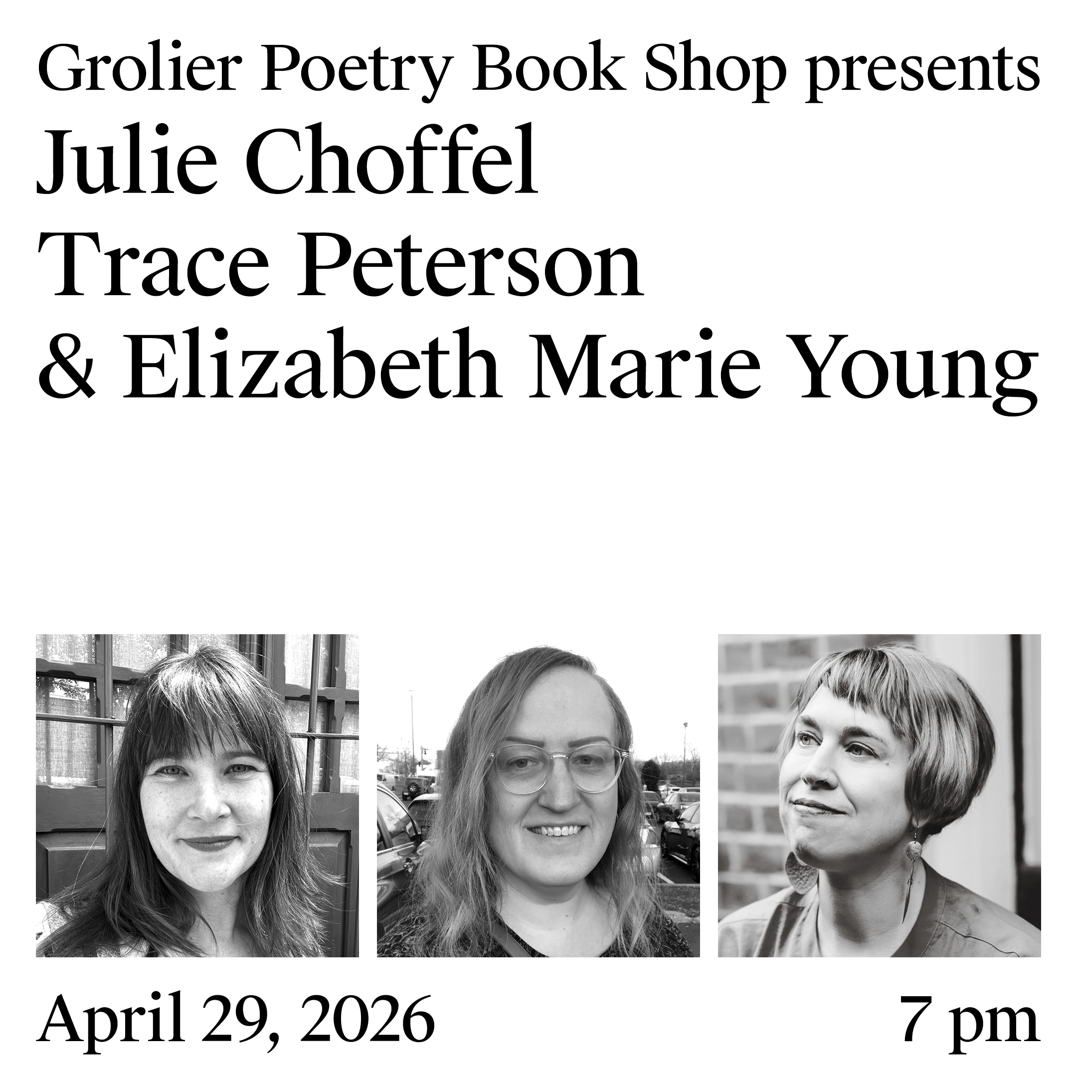 Reading at The Grolier