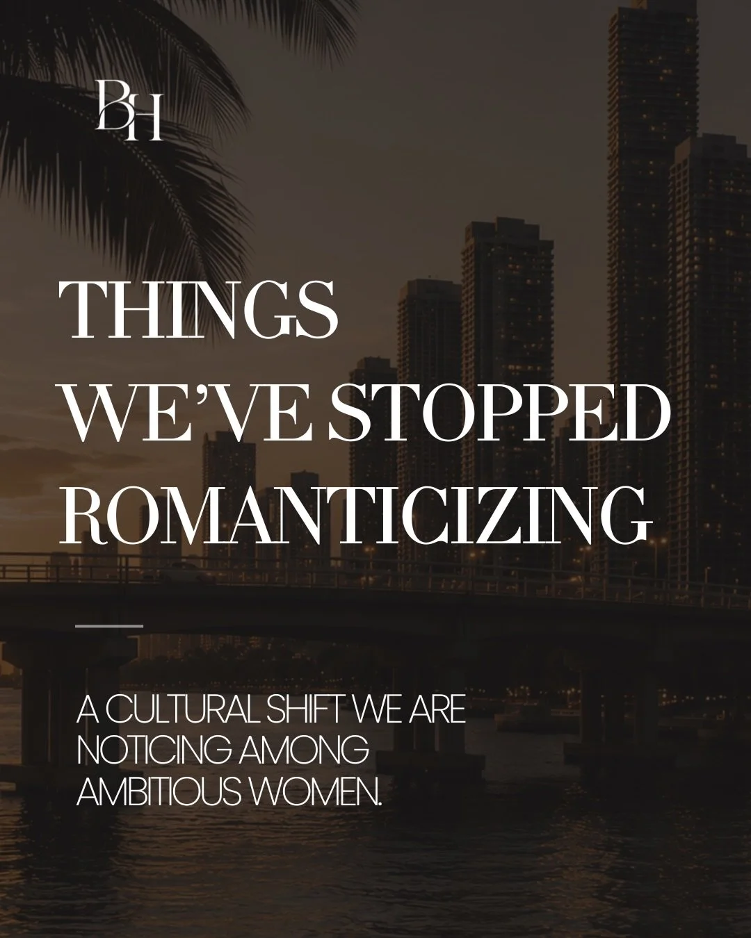 We&rsquo;re noticing a shift.

For years, success was measured by how much women could carry.

The busiest schedule.

The longest hours.

The most responsibilities.

The ability to do everything themselves.

Lately, that doesn&rsquo;t seem to be the 