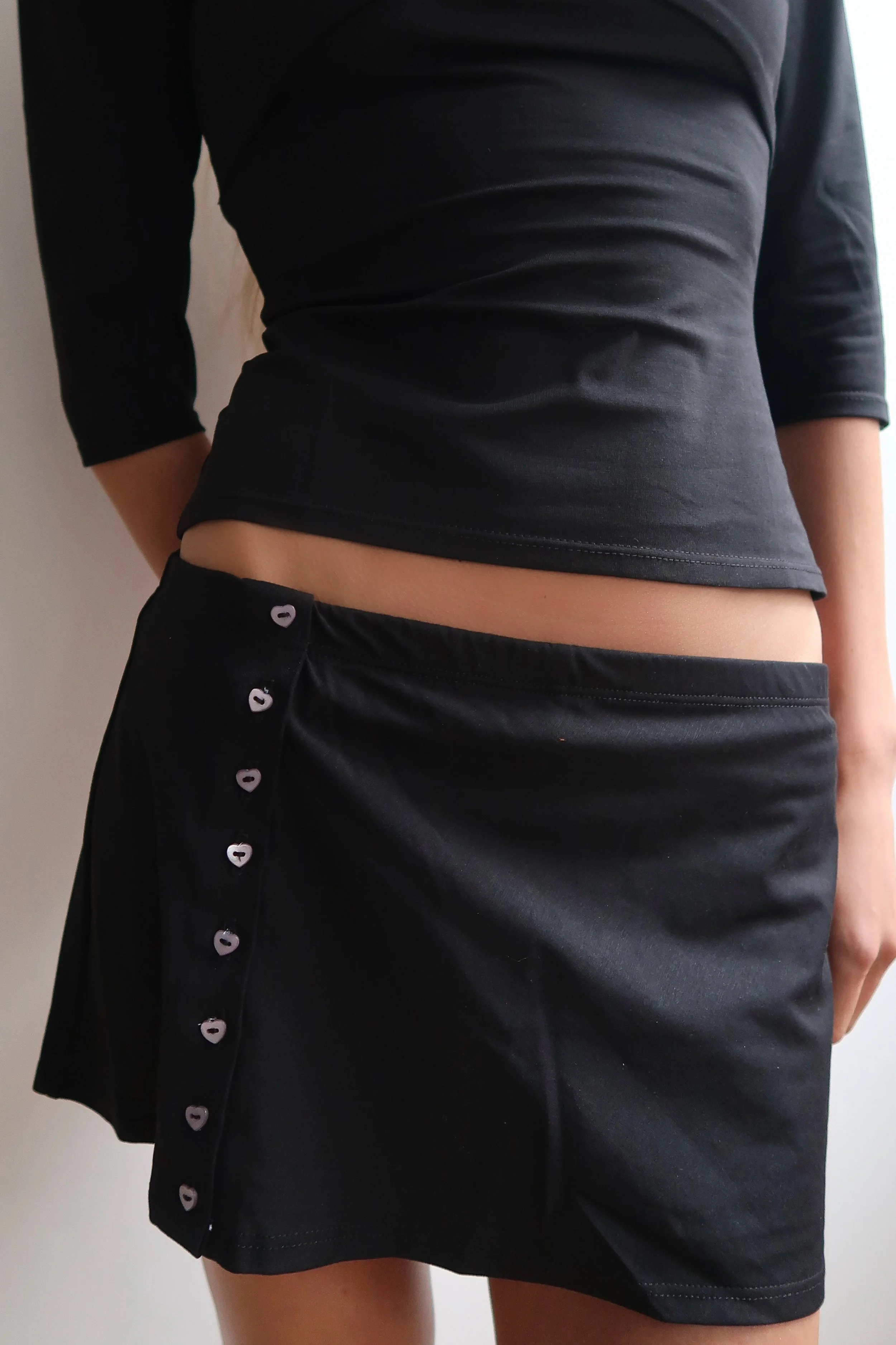 Princess Skort - Pitch Black