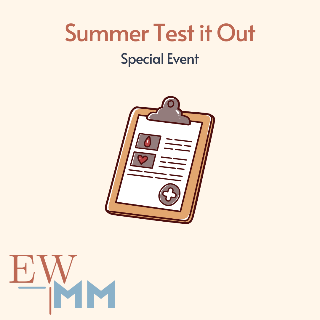 Summer Test it Out Event