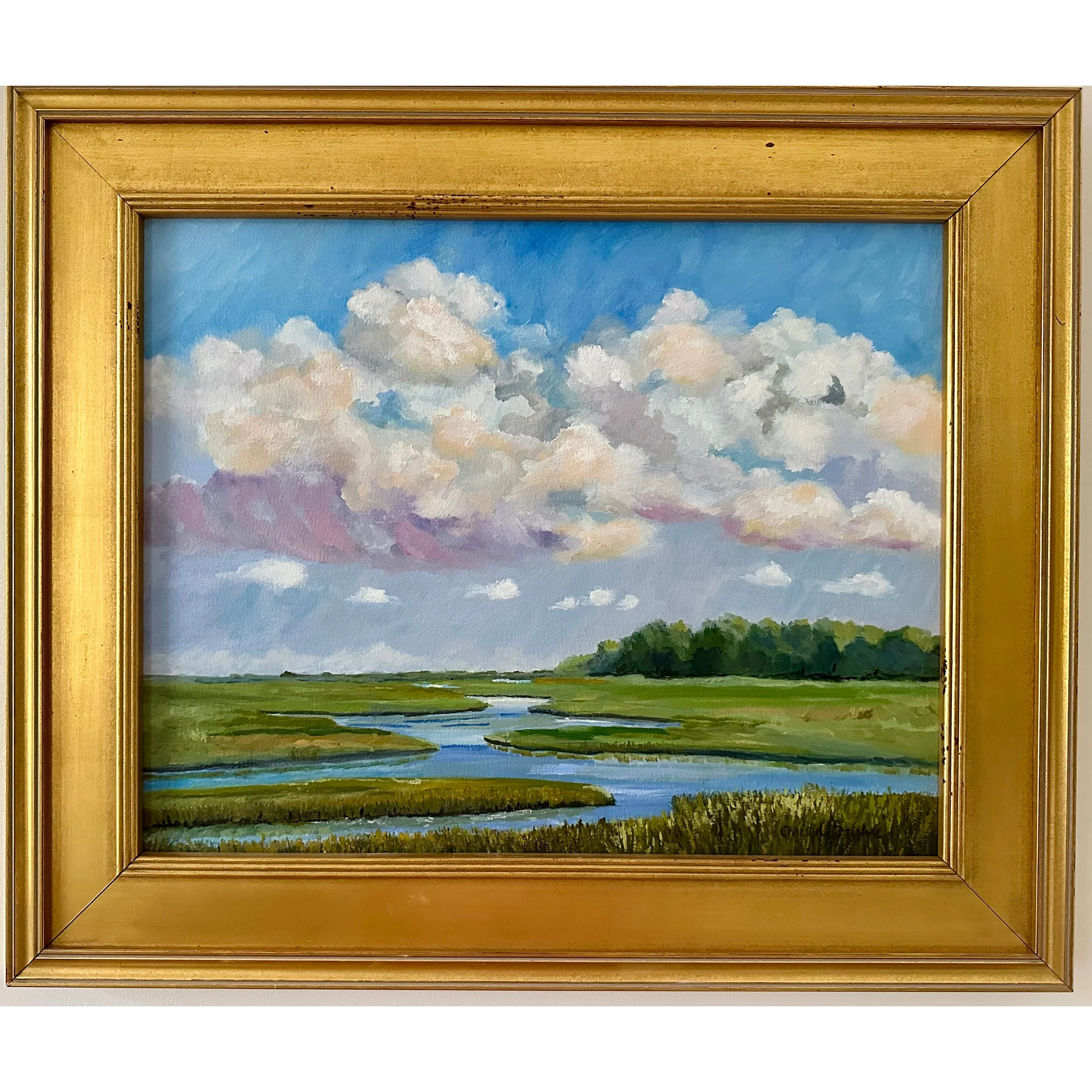 Barnstable Marsh 16 x 20
framed 20 x 26
$1800