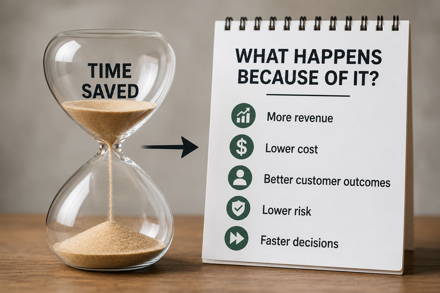 AI Will Save Time Isn’t Much of a Business Case