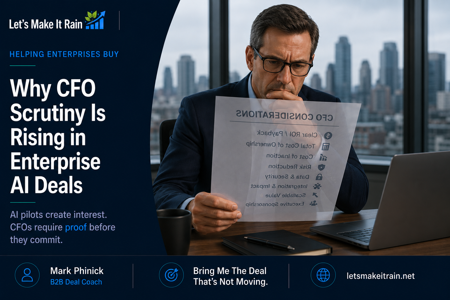 Why CFO Scrutiny Is Rising in Enterprise AI Deals