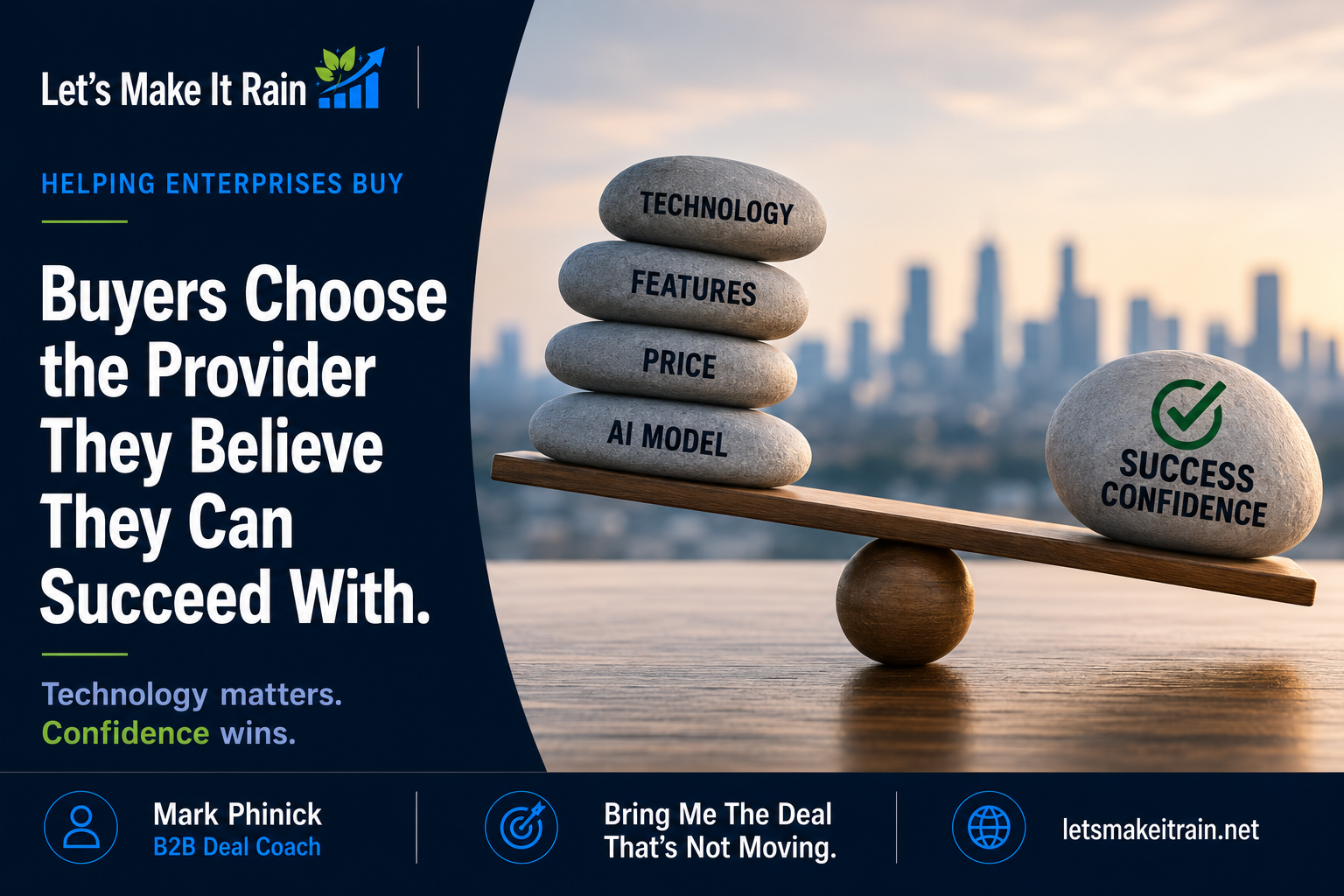 Enterprise AI Buyers Aren’t Just Choosing the Best AI. They’re Choosing the Provider They Believe They Can Succeed With.