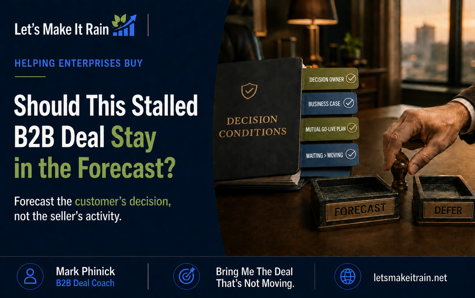 Should This Stalled Deal Stay in the Forecast?