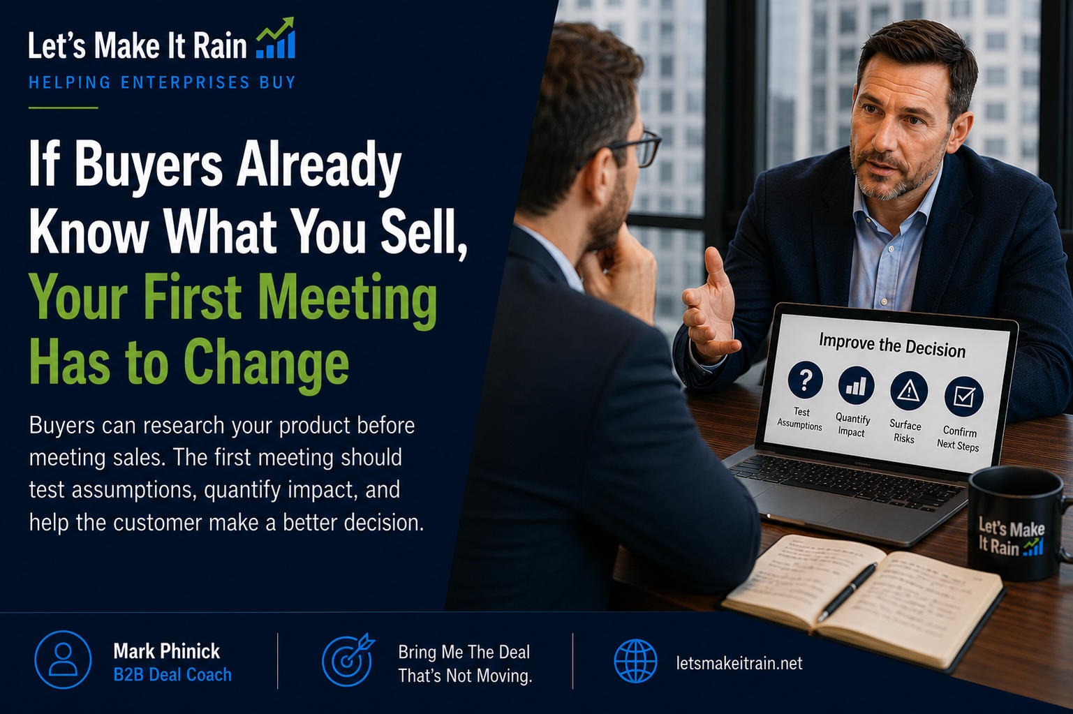 If Buyers Already Know What You Sell, Your First Meeting Has to Change