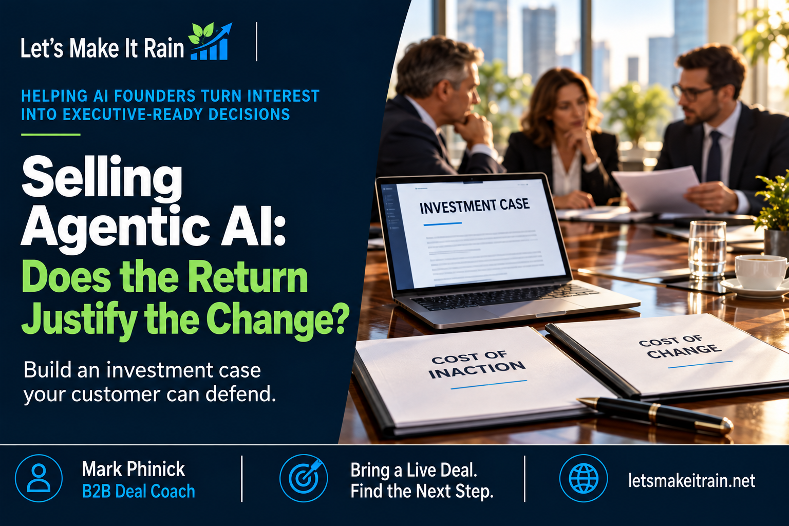 Selling AI: When Does the Cost of Inaction Exceed the Cost of Change?