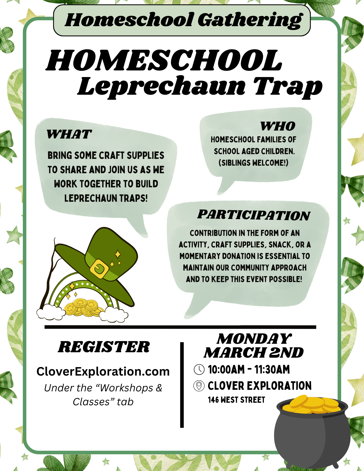 FREE Homeschool Gathering