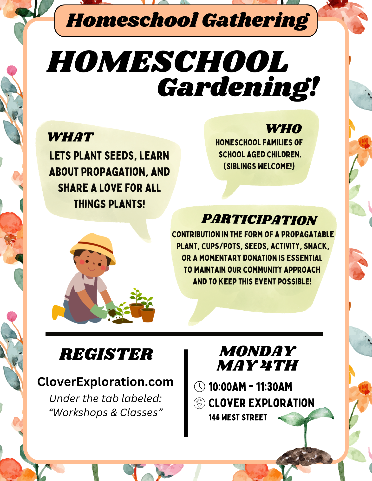 FREE Homeschool Gathering (Copy)
