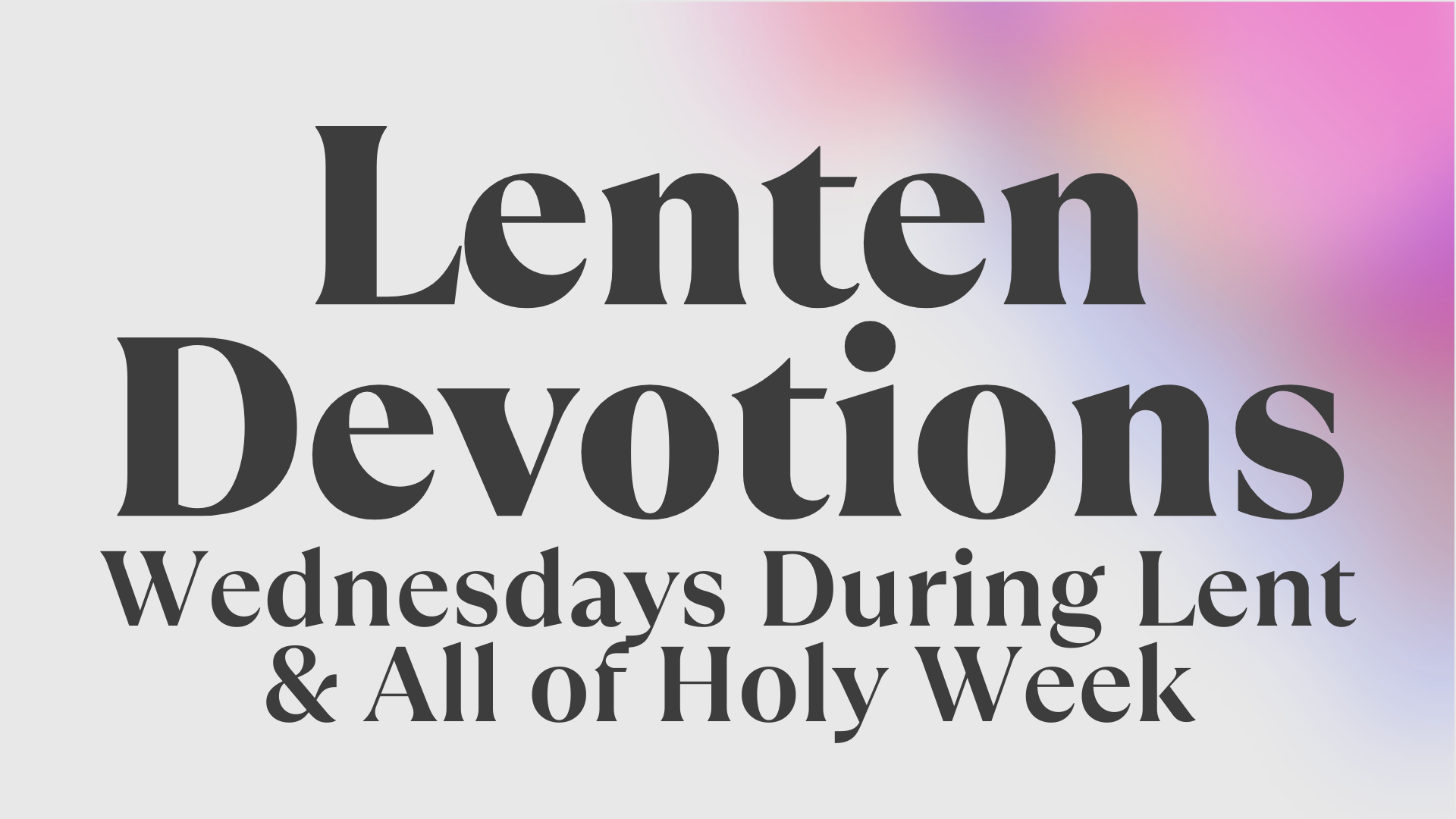 Holy Saturday