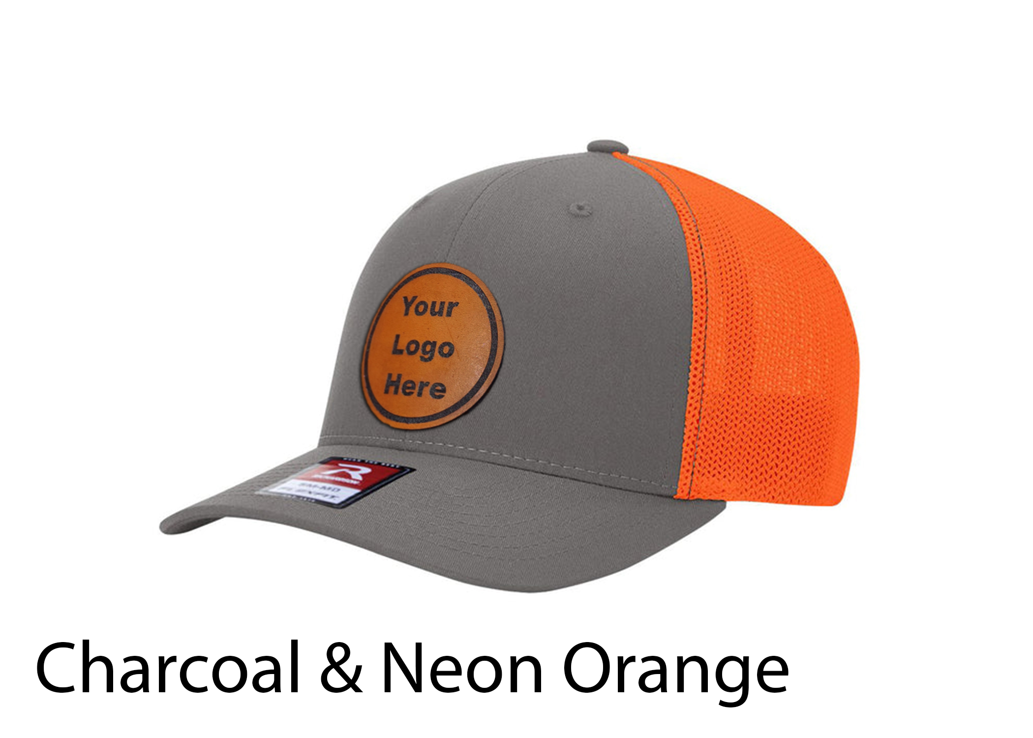 Circle Patch Rich 110 Charcoal.NeonOrange.png