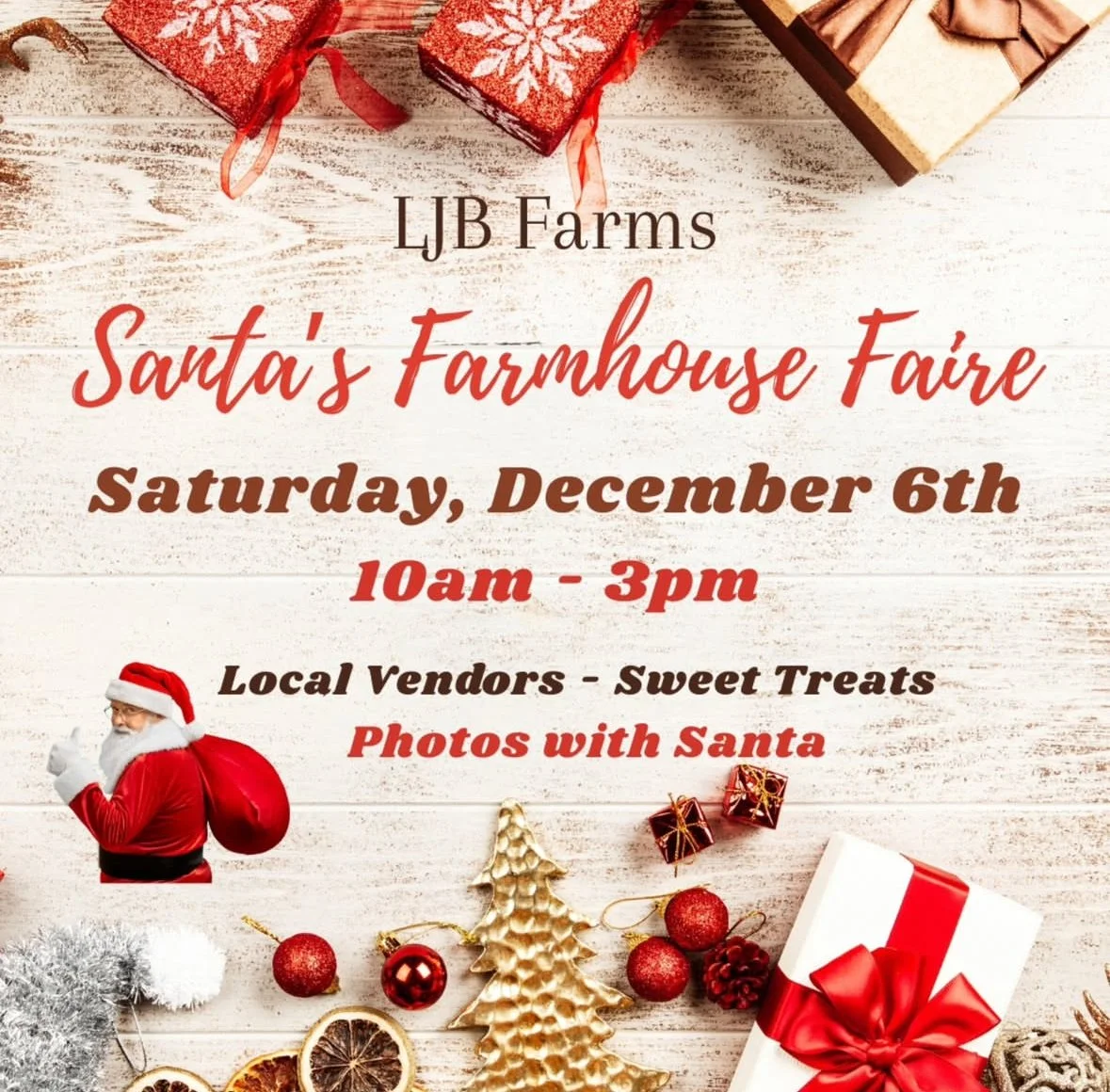 Santa’s Farmhouse Fair