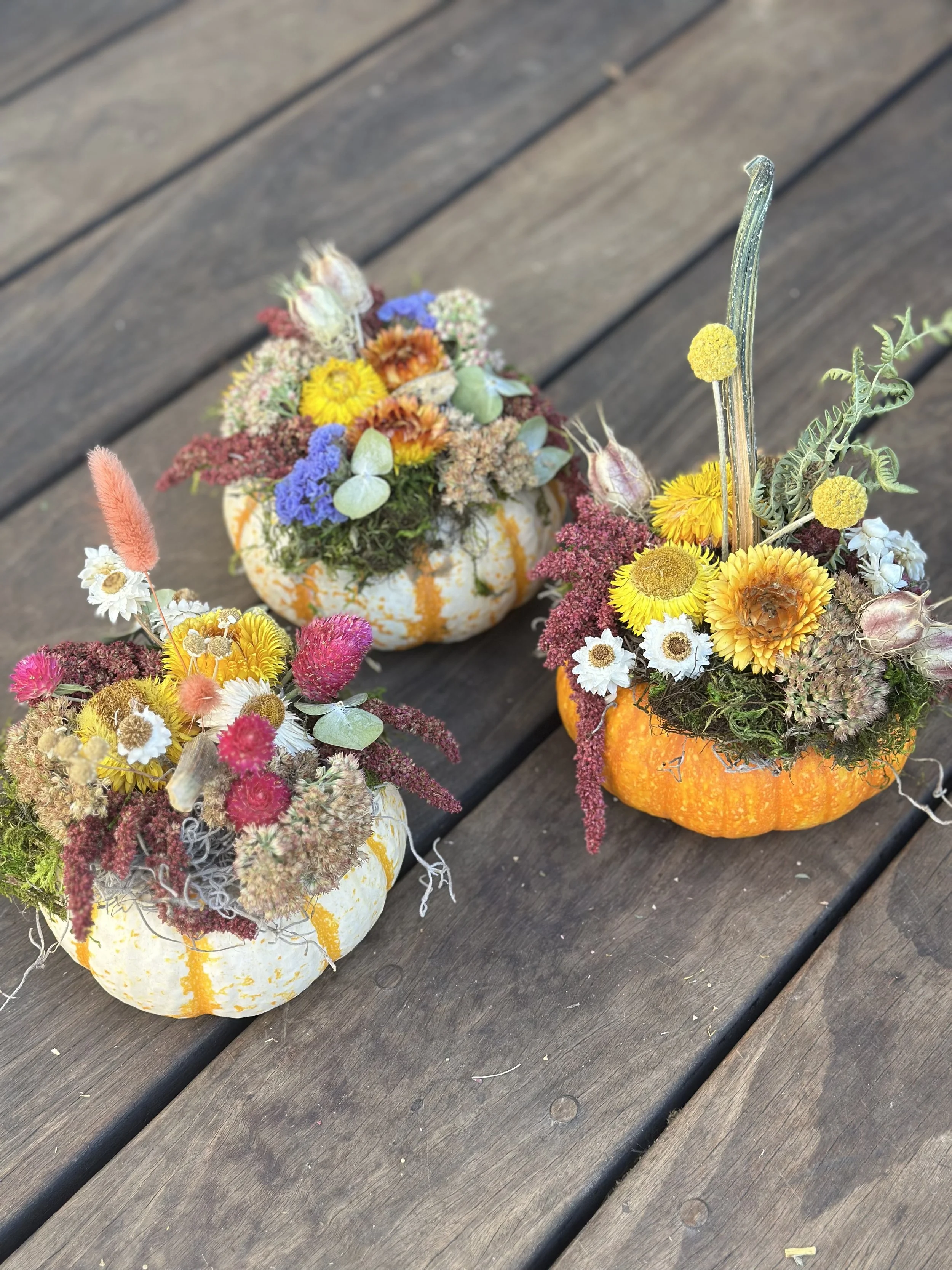 Free Pumpkin Centerpiece Workshop