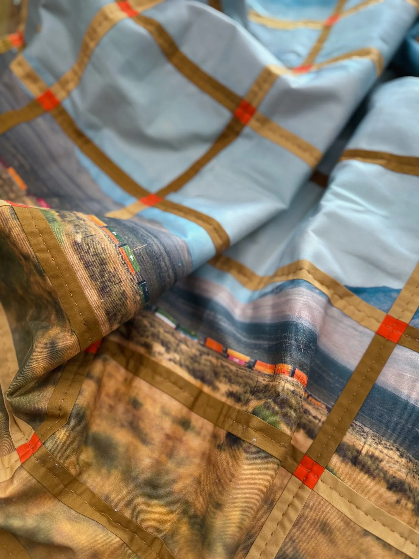 Hand sewing: done &bull; now for the final step: binding 🤗