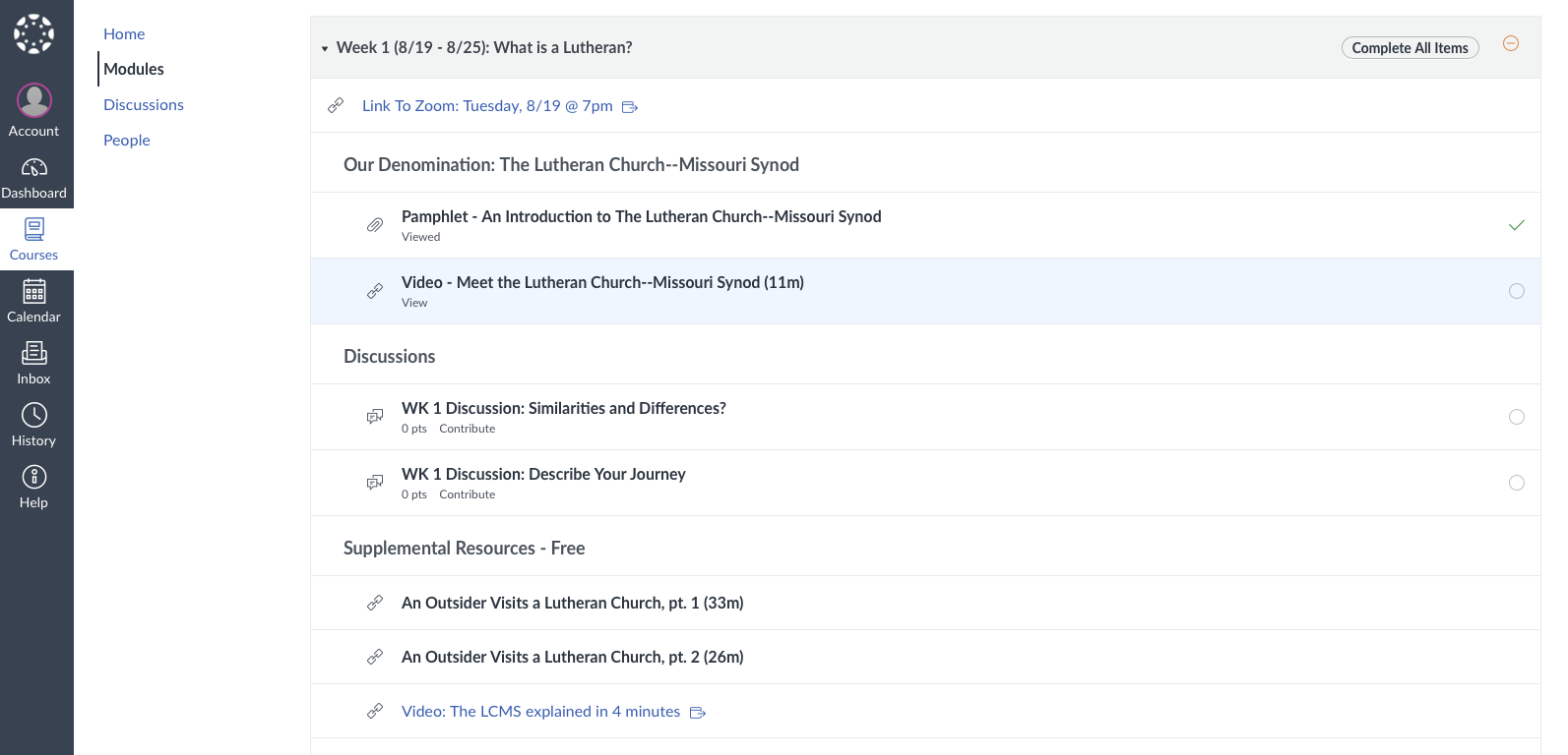 FLT 001 - What Lutherans Believe & Why