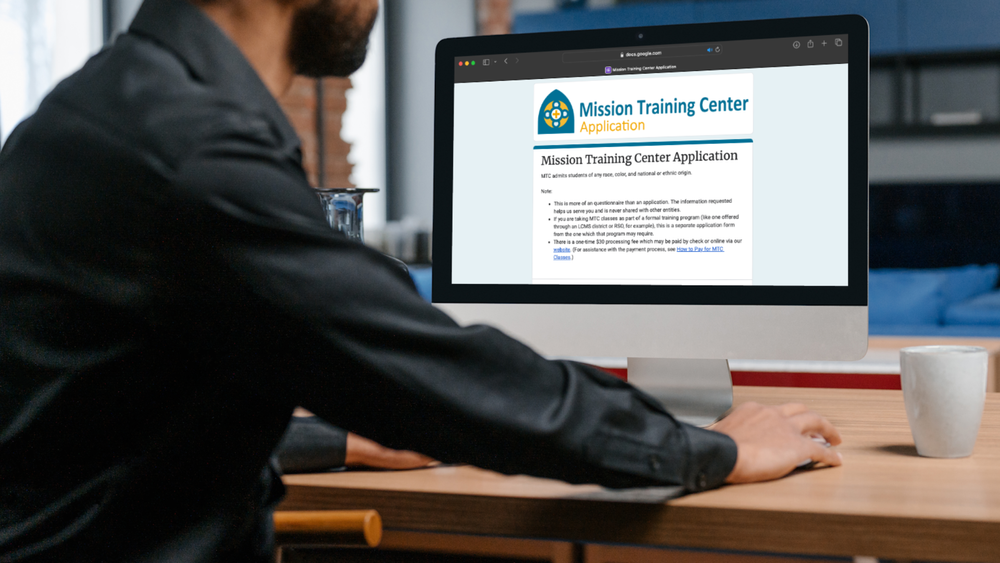New to MTC — Mission Training Center