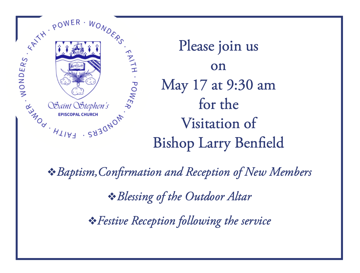 Visitation of Bishop Larry Benfield
