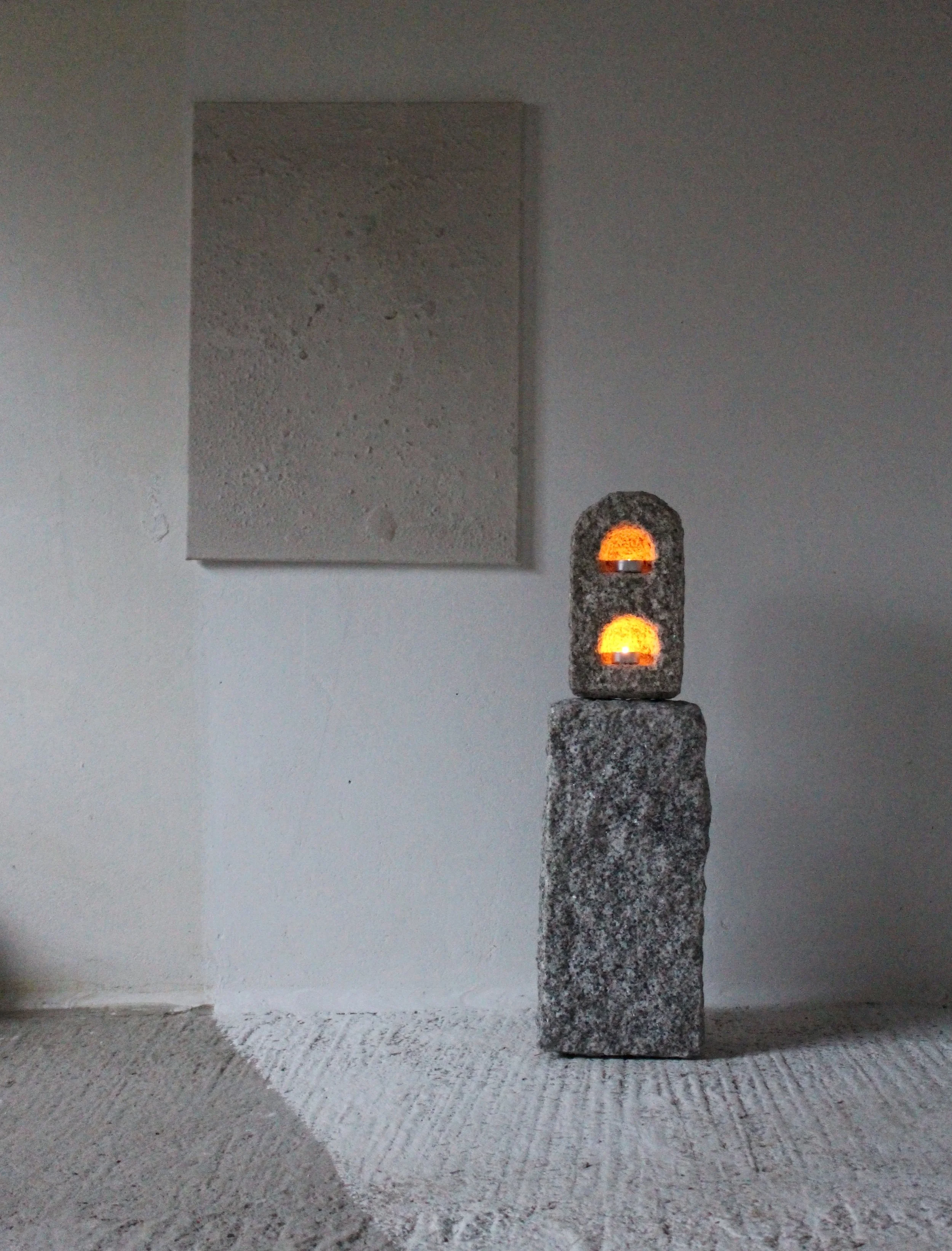 'Dwelling II' - Granite, 2024. 
~ sold ~