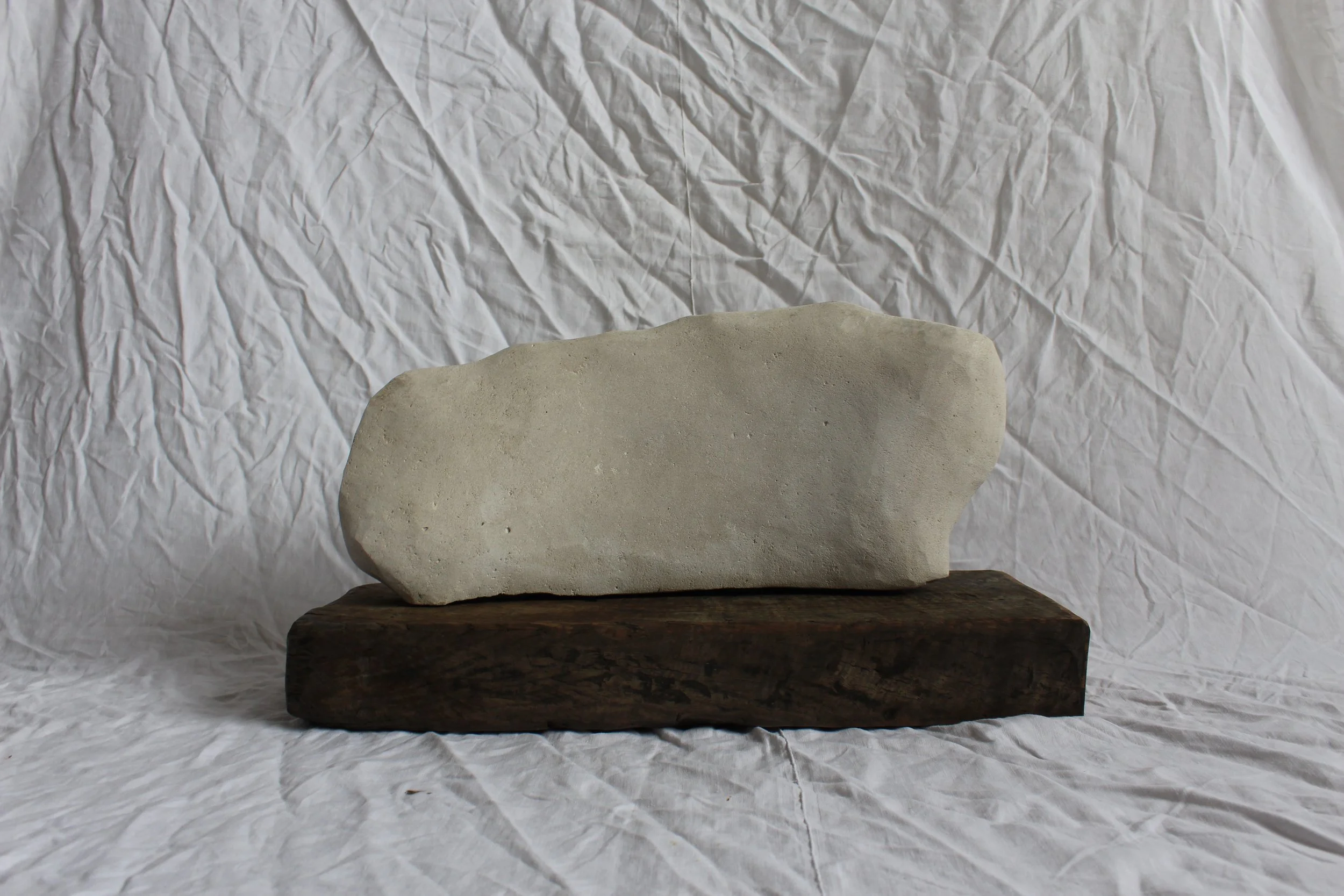 'The Wave' Portland Limestone & Wood, 2026. £565.00