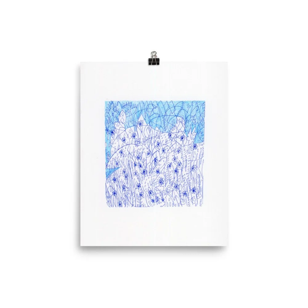 winterscape - print