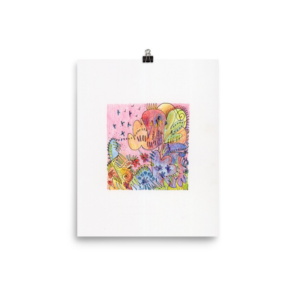 rainbow landscape 7 - print