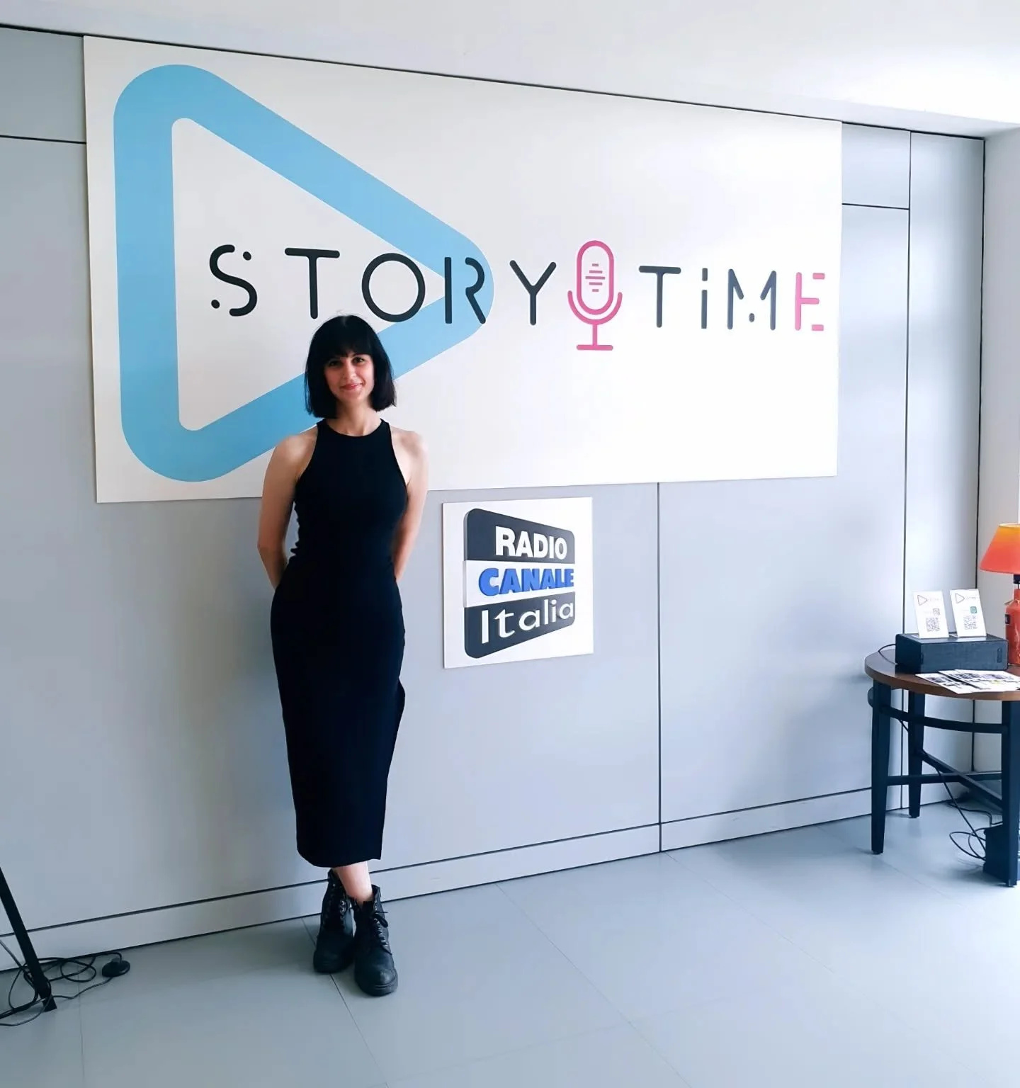 Thank you to Stefano Torti and the editorial team at Story Time, Canale Radio Italia, for the kind invitation and the interview opportunity.🎙
