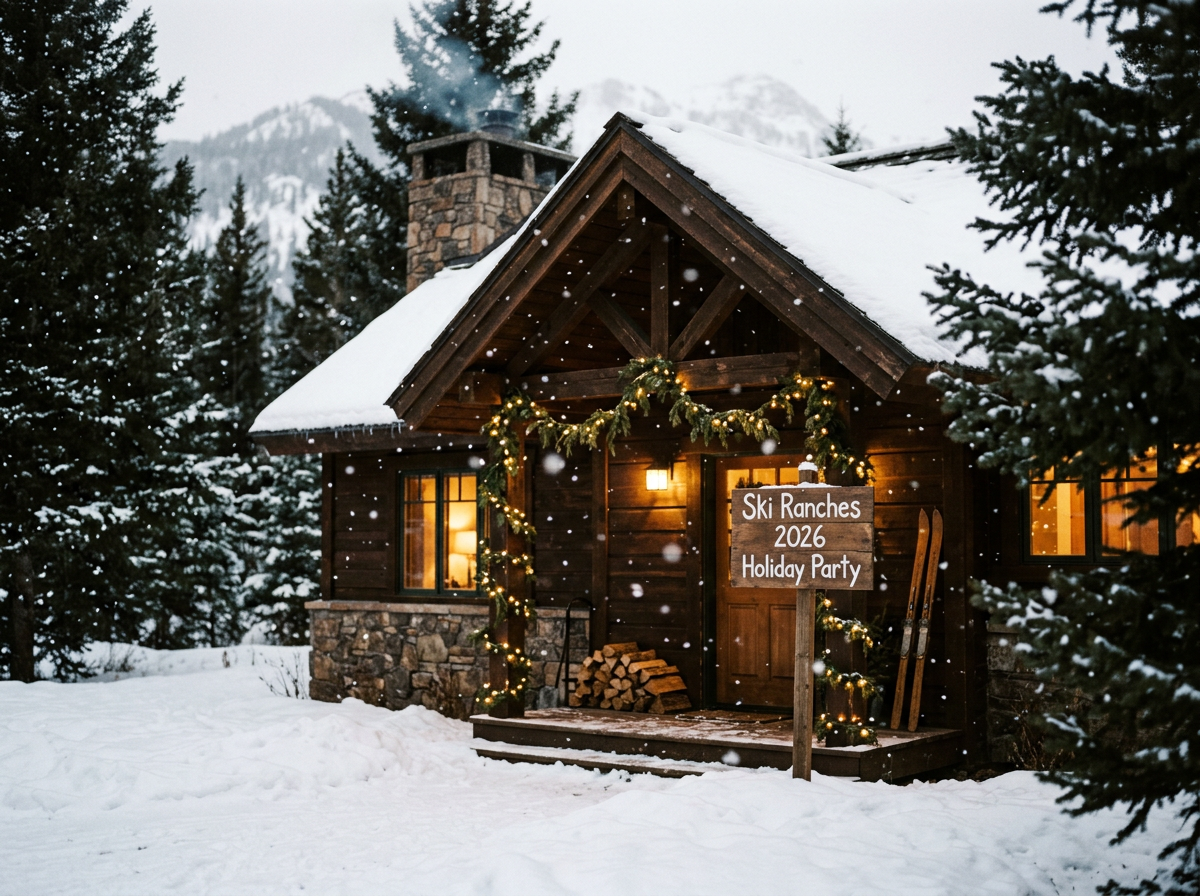 SAVE THE DATE!                                                                                  Ski Ranches 2026 Annual Holiday Party 