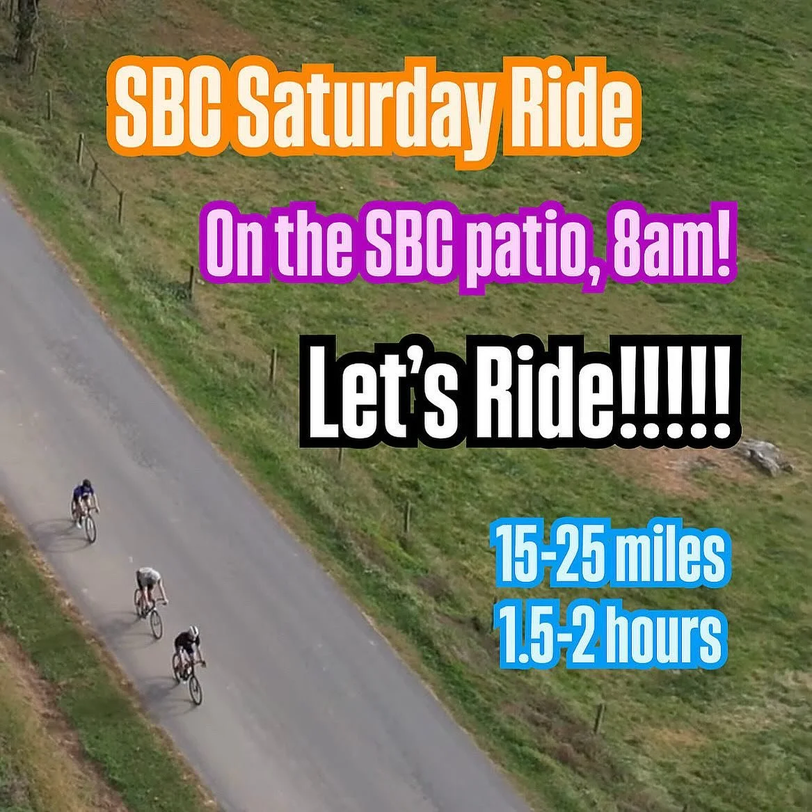 Get on your rad road bike and ride!! We&rsquo;re leaving the shop at 8am as usual. When it starts with a ride, it&rsquo;s gonna be a beautiful day!! 🚴🏾&zwj;♂️☀️😎🤩😍🥳☀️🚴🏼