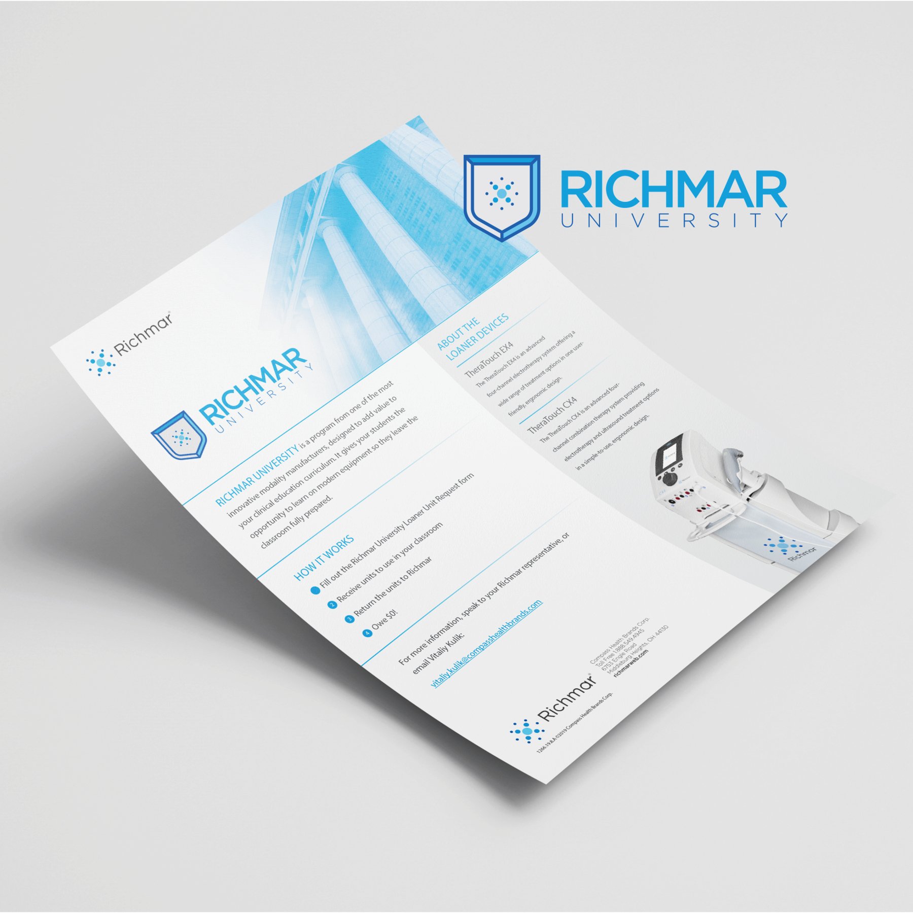 Richmar University Brand Identity and Flyer Design
