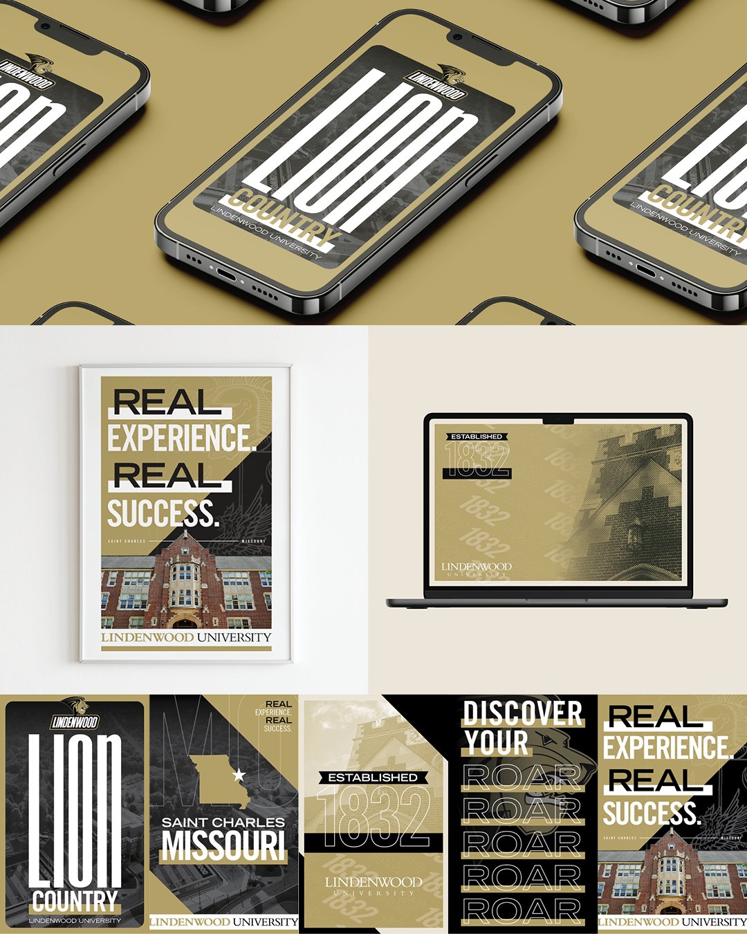Lindenwood Zoom Backgrounds, Screen Background, and Poster Series