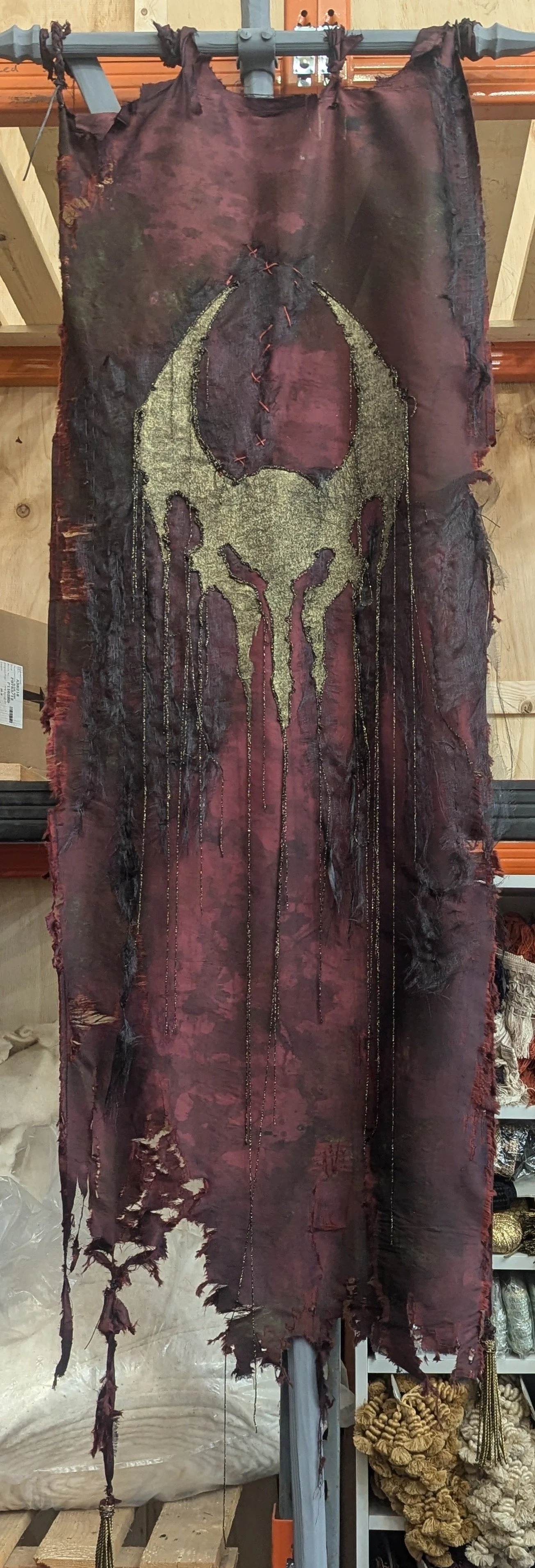 Alan Brooker Drapes, evil hordes flag tests 'Masters of the Universe'