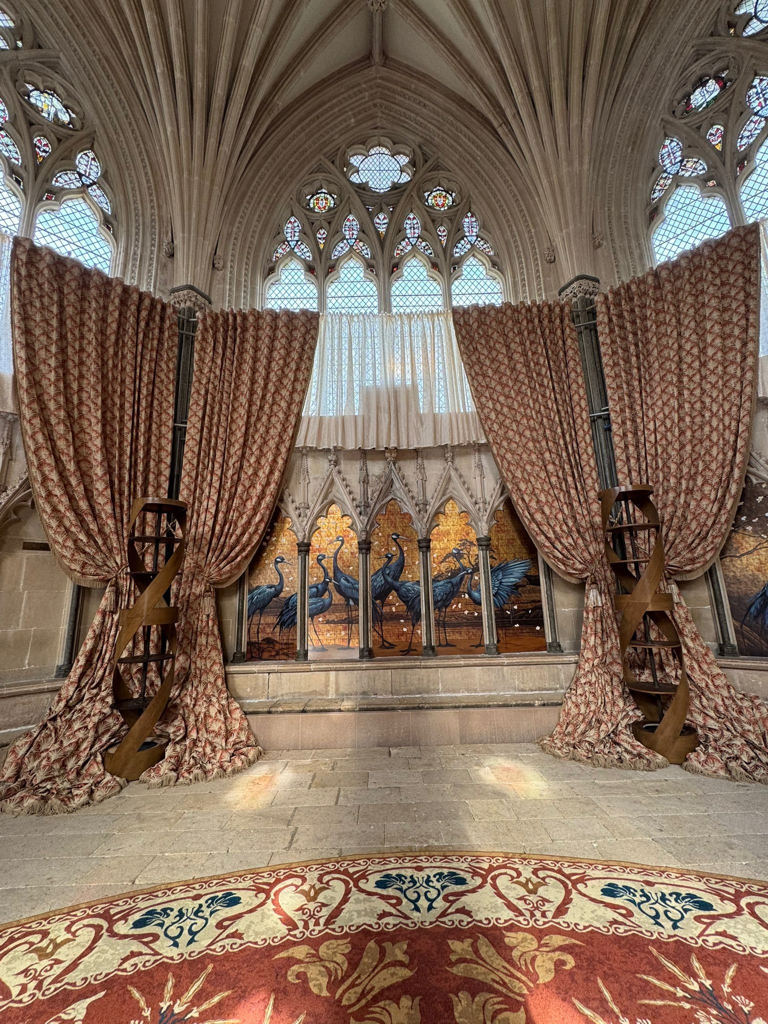 Alan Brooker Drapes, queens quarters set, 'Masters of the Universe'