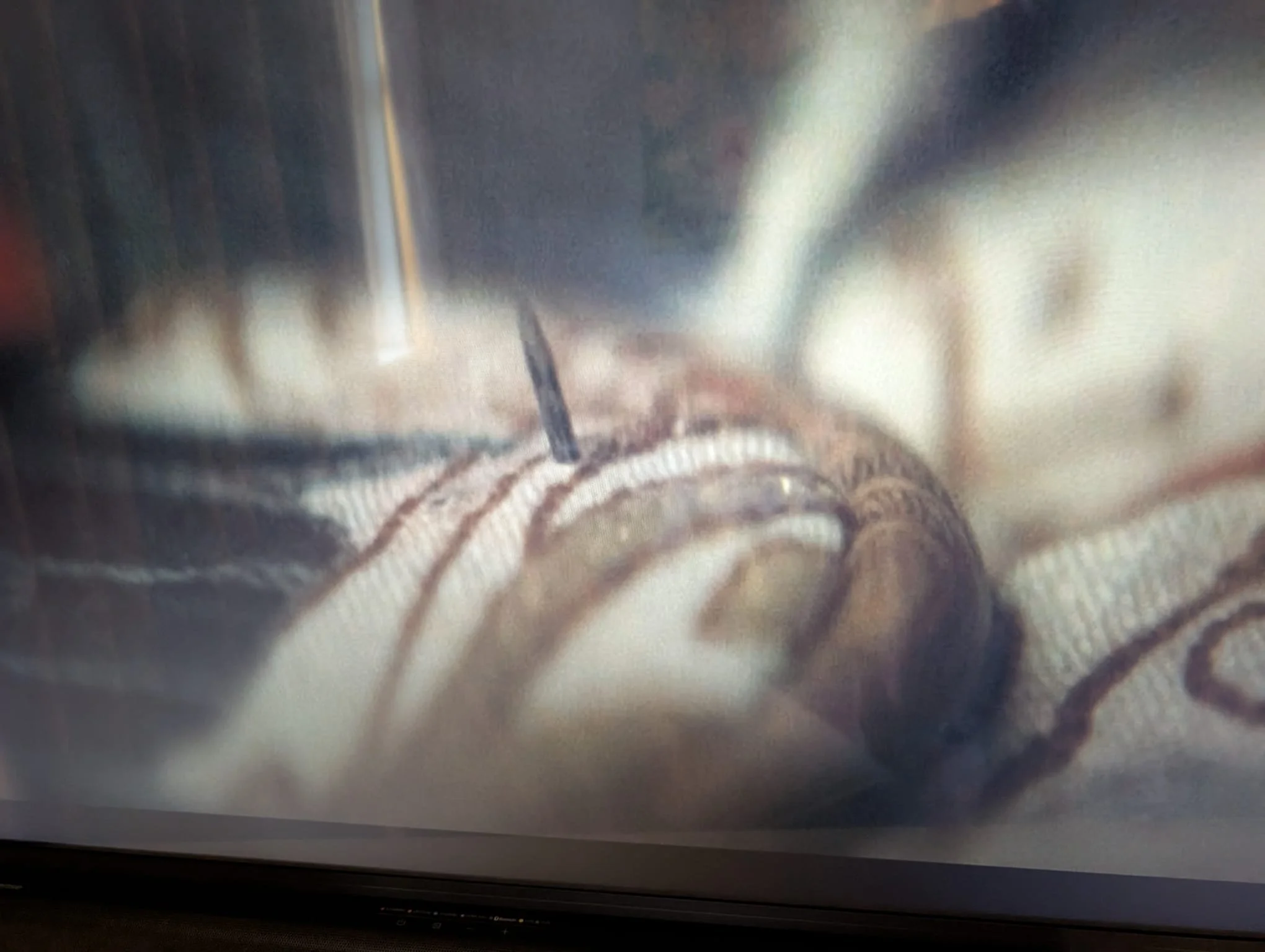 Alan Brooker Drapes, screen shot of embroidery made for 'House Of The Dragon' season 3.