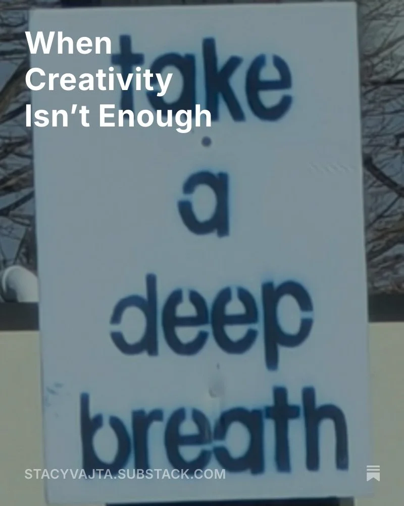 I truly woke up feeling soul tired today. I know I am not alone. I realized even my creativity wasn&rsquo;t enough to carry me through. I needed something deeper.

So what happens when the thing that usually nourishes you stops working?

Ya gotta fin
