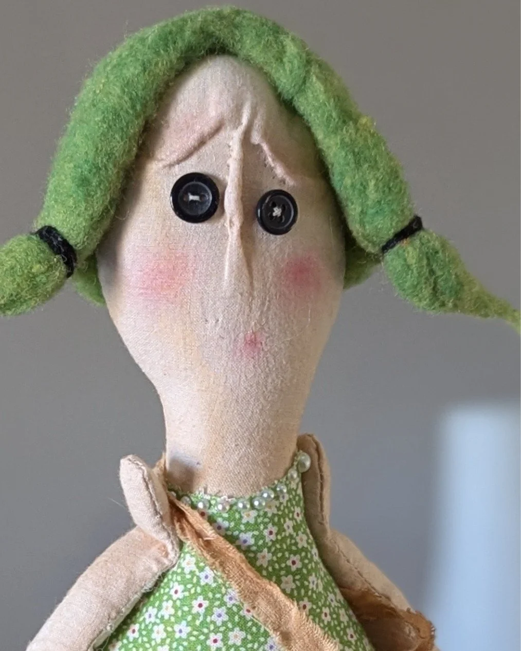 We all worry. It&rsquo;s part of being human, especially when life gets loud. And sure, a little doll can&rsquo;t make all of that disappear. 

But she can remind you to stop for a second and breathe. She can help you catch yourself when your mind is