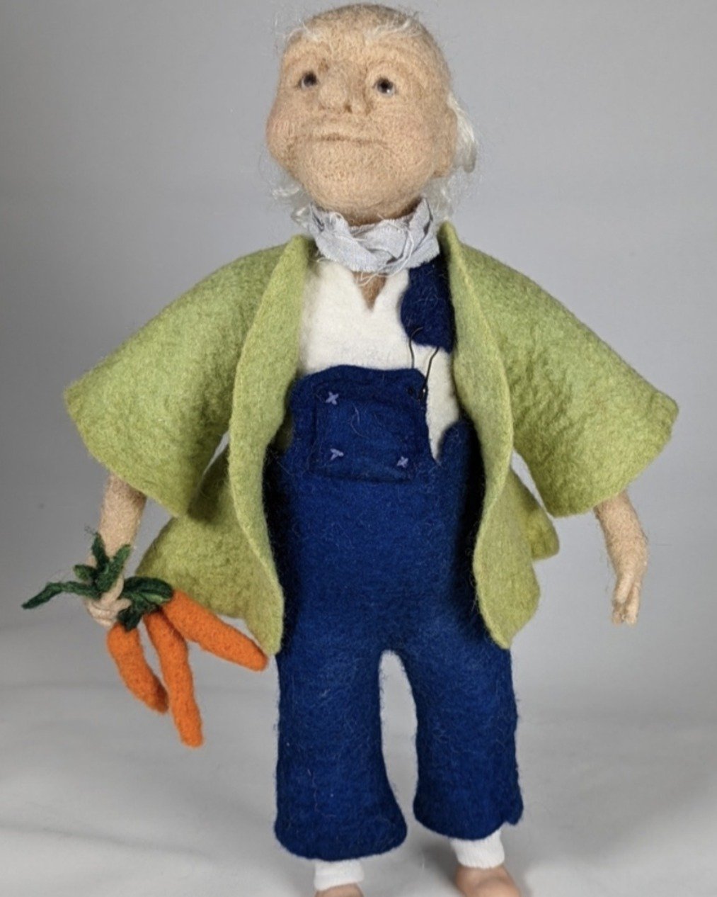 This is Farmer Fred. He's already whispering sweet nothings in my ear as I dream about my Victory Garden.