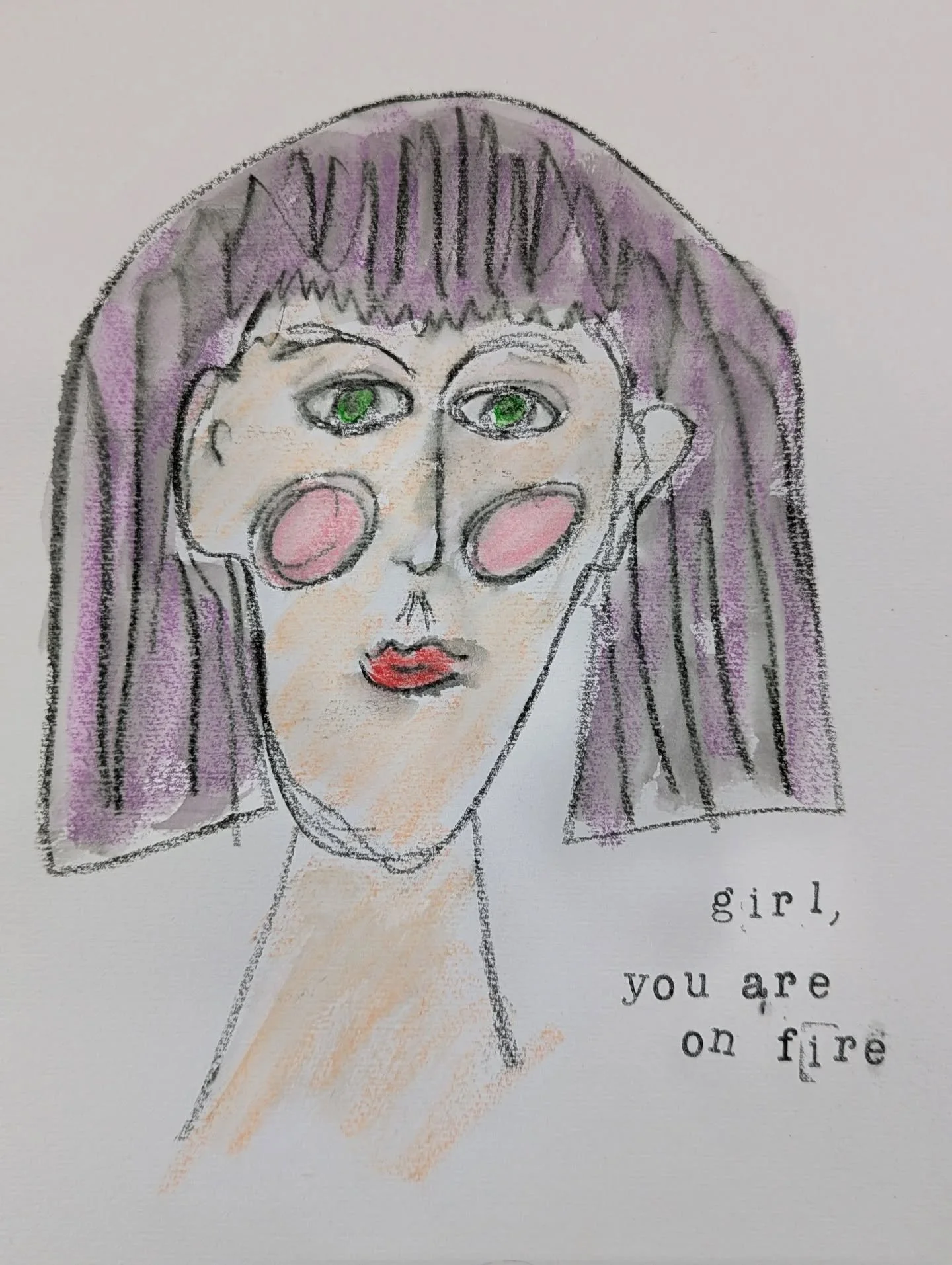 Girl, you are on fire.
