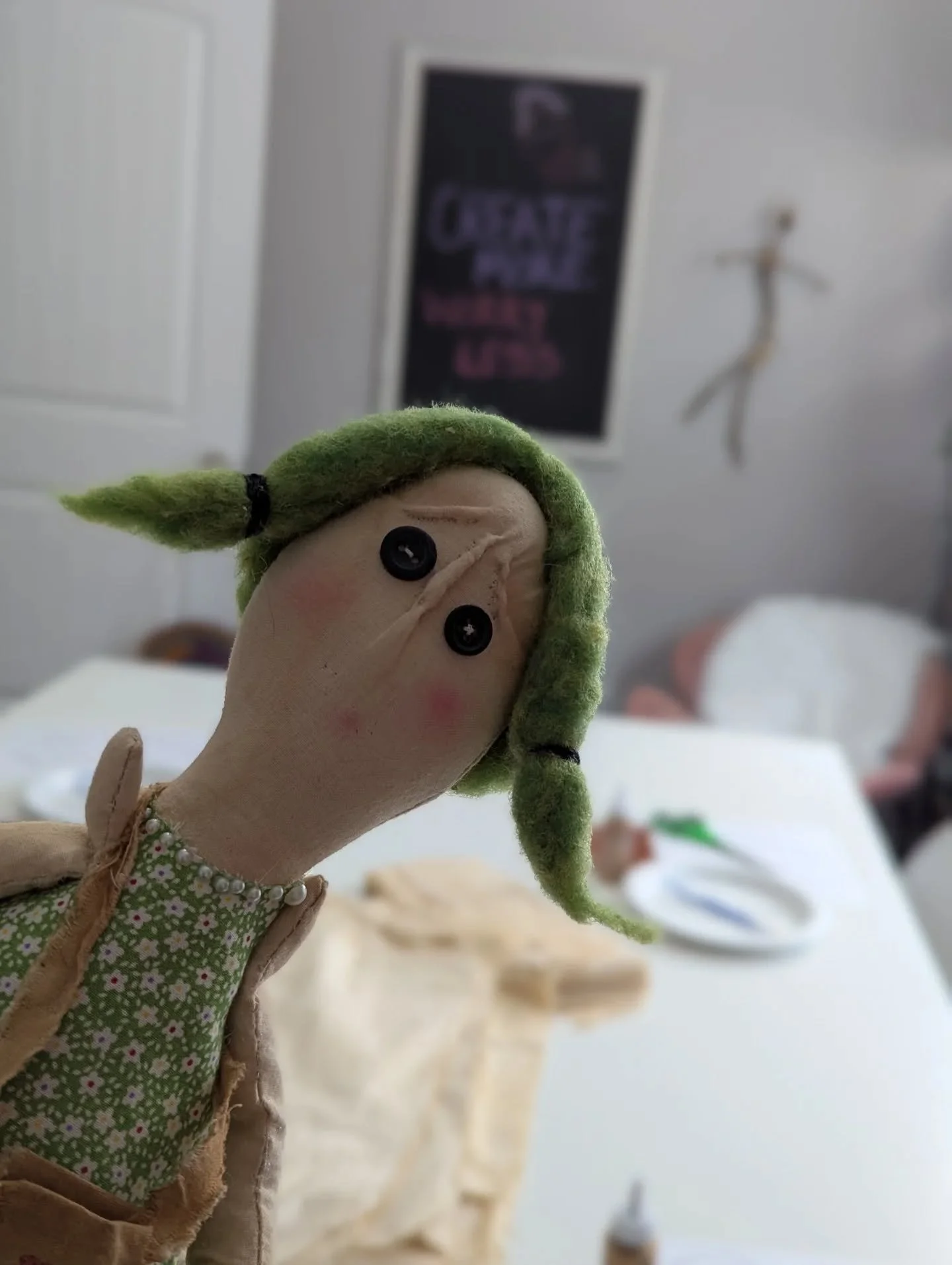 All ready for tomorrow's Worry Doll Workshop! Can't wait!