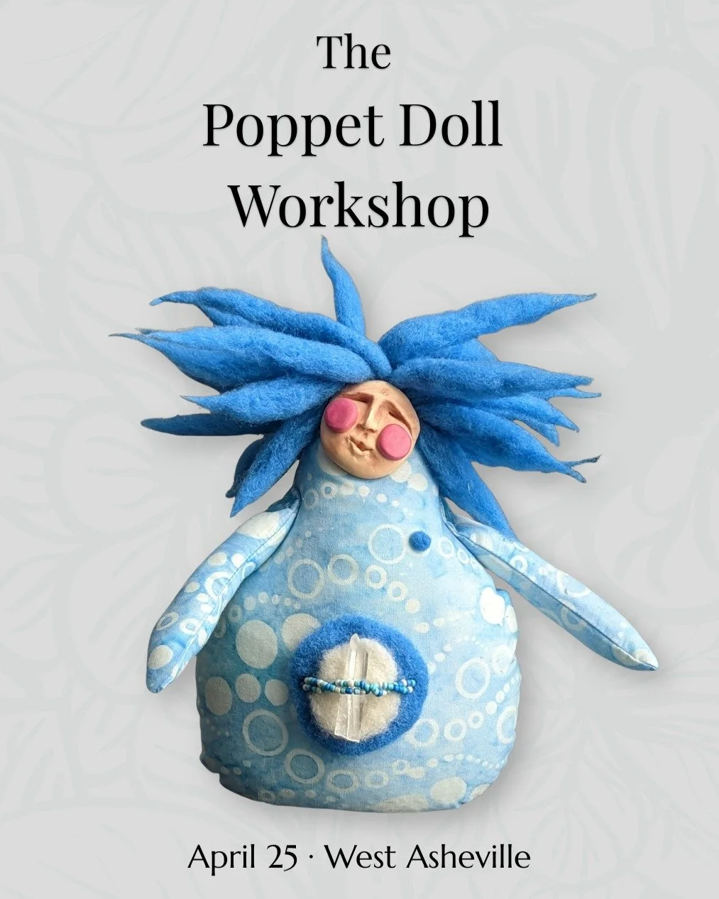 Make a Poppet Doll with me.

Pssst. We literally put magic inside these!

I've opened registration. You'll find the link in my bio. ( 6 spots available)