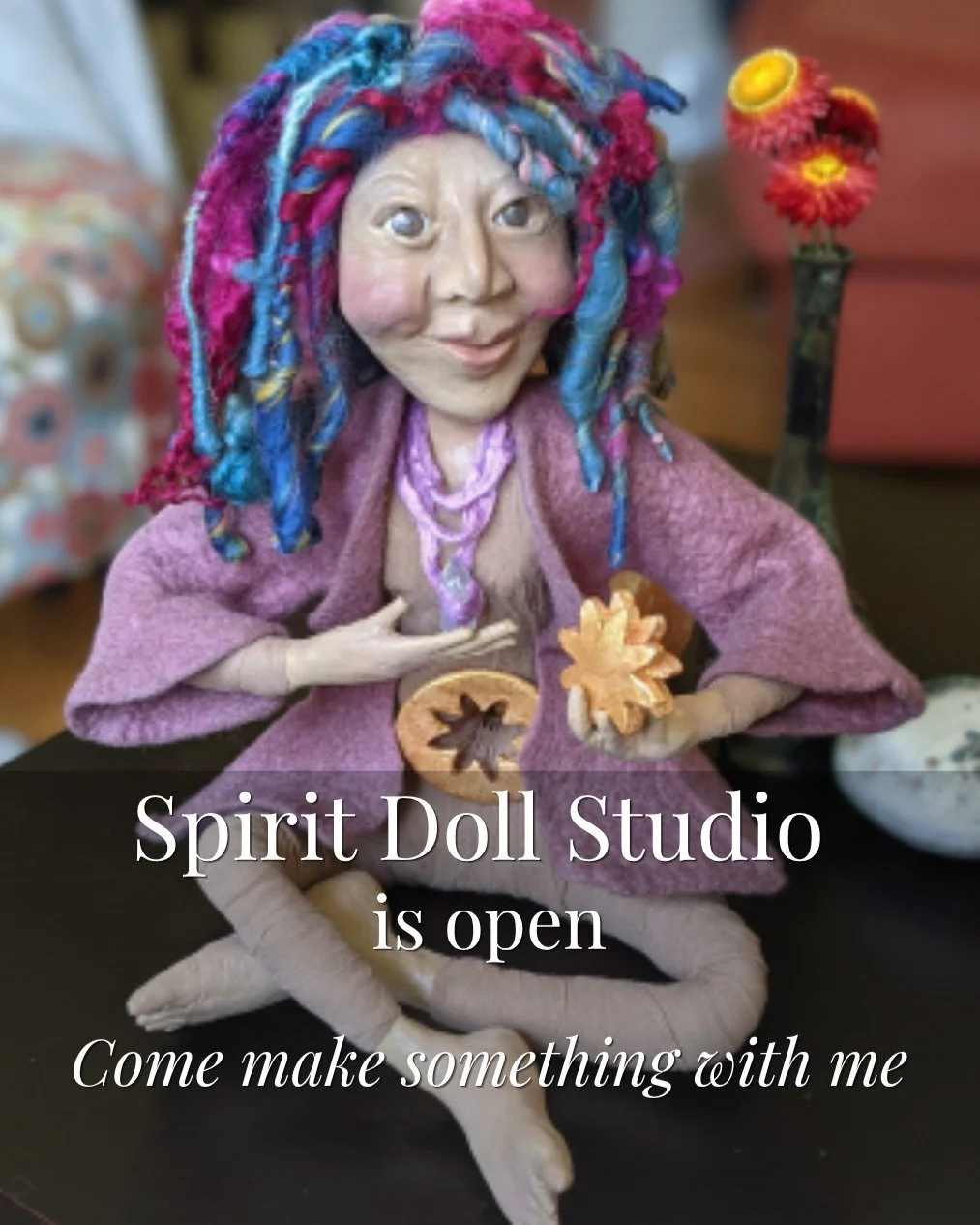 Spirit Doll Studio is open. I&rsquo;d love for you to join us.

This is a six-week online workshop where I&rsquo;ll walk you through how I make these dolls&mdash;from the bones and structure all the way through to the finishing details.

We&rsquo;ll 