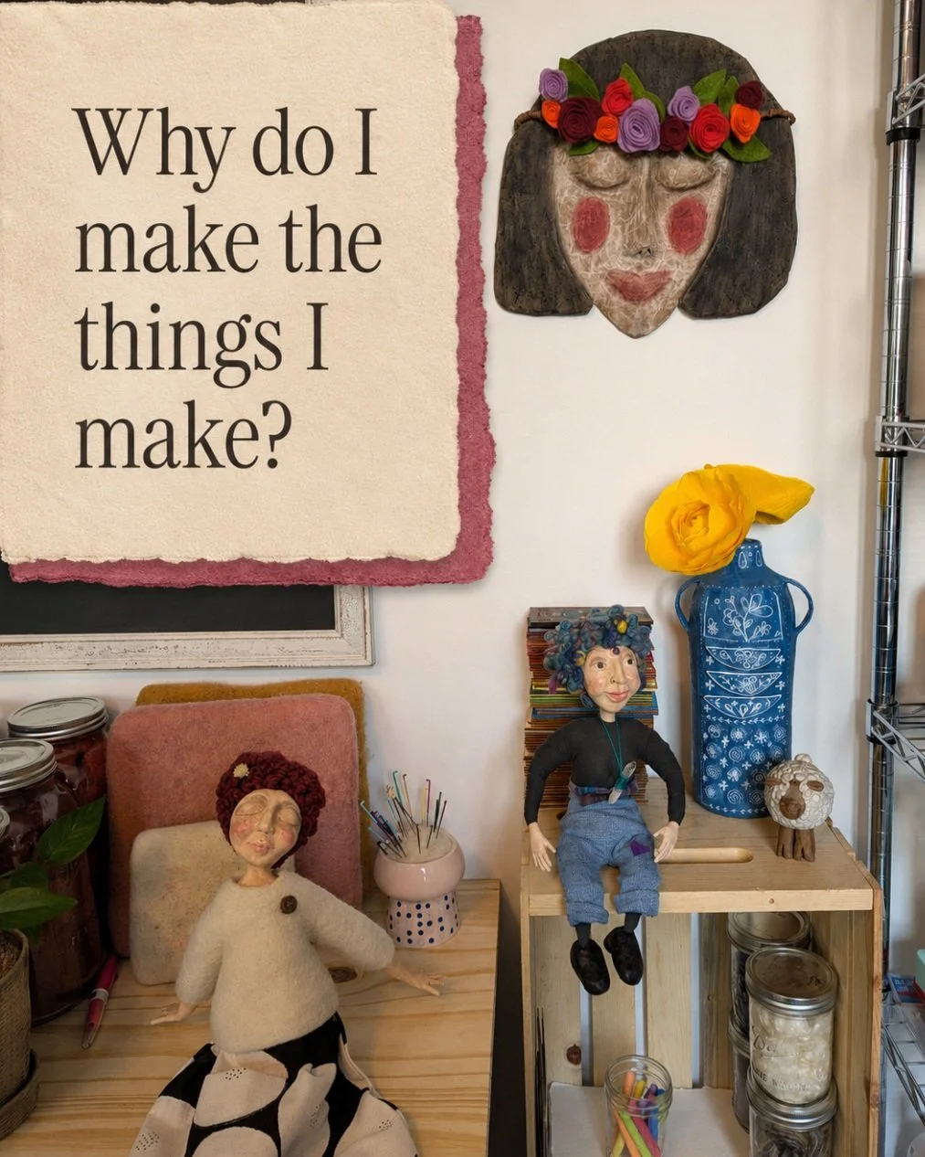 I get asked sometimes how I decide what I want to make, and the honest answer is that I see things all the time and think, &ldquo;Oh, I could make that.&rdquo; 

I bet you do that too. You see something and file it away as something you should try.

