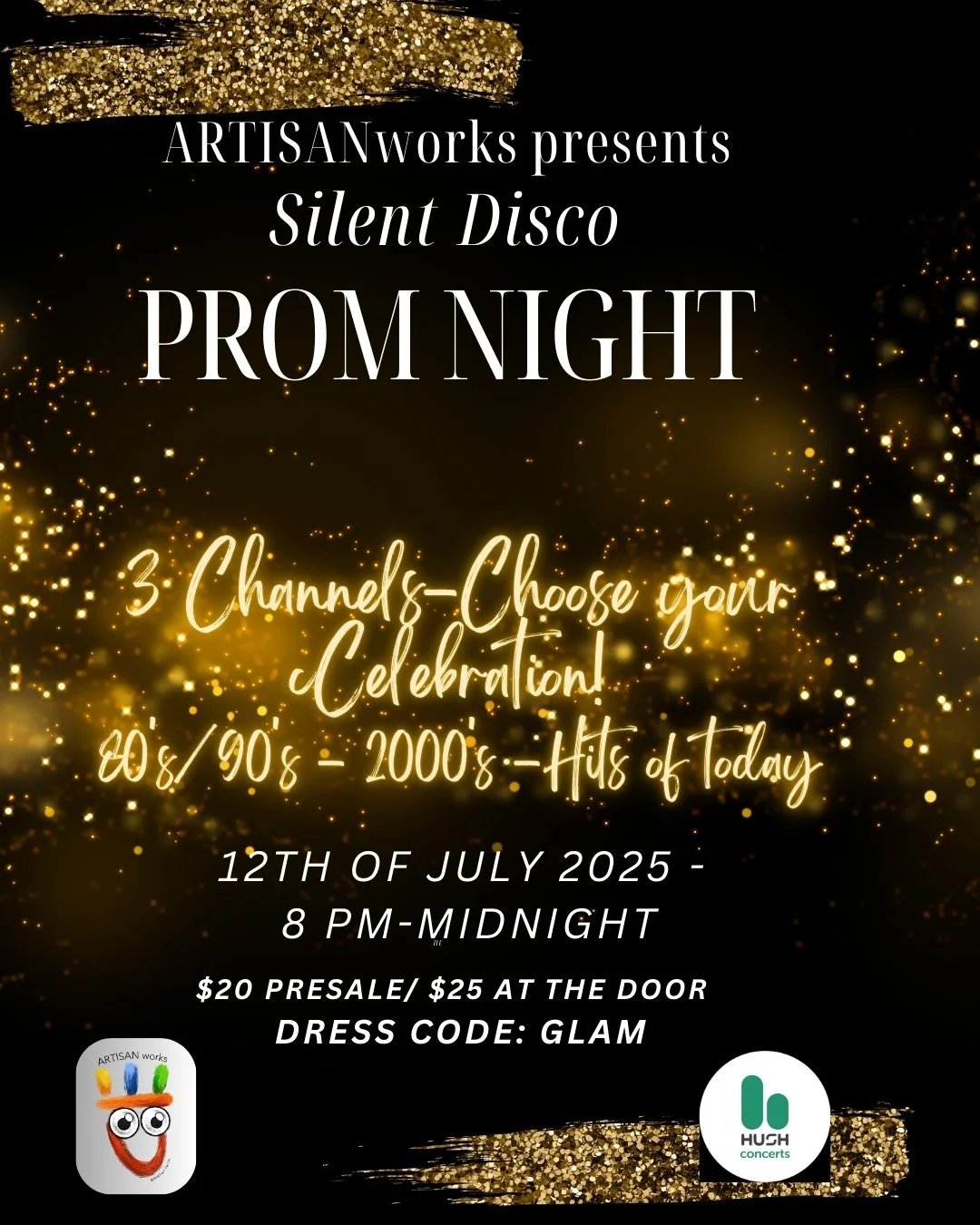 Silent Disco Prom at Artisan Works