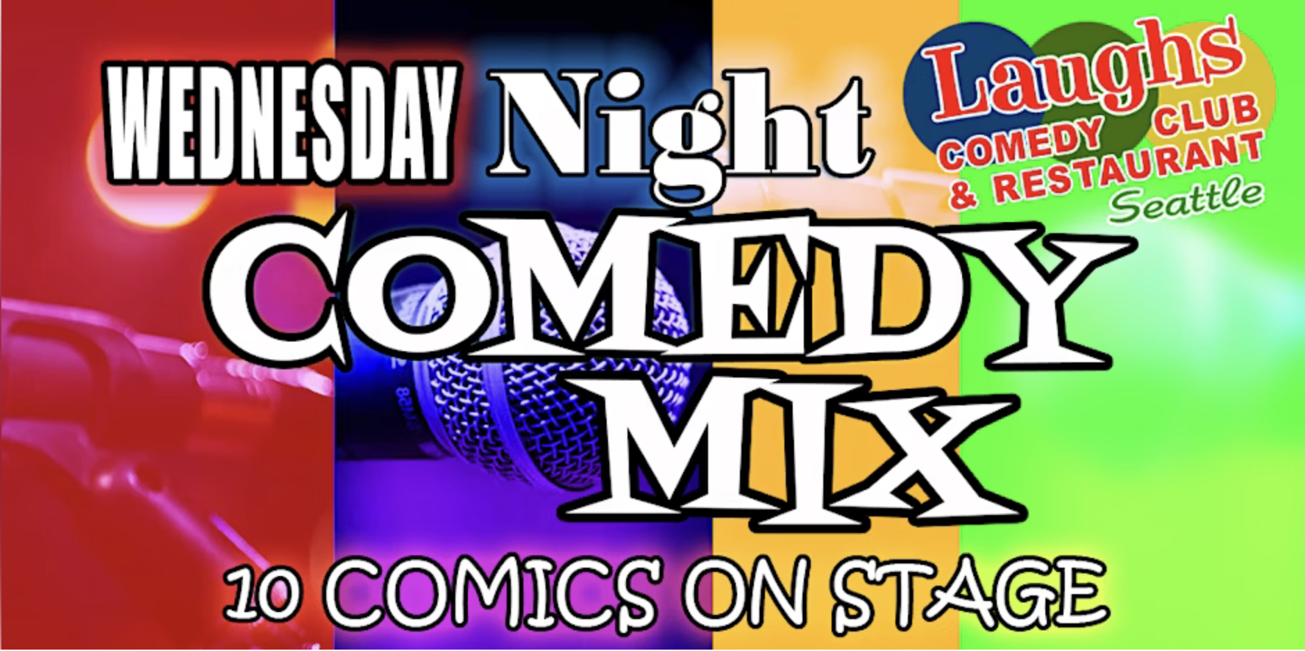 SEATTLE - LAUGHS COMEDY CLUB - HOSTING SHOWCASE SHOW