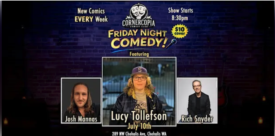 CHELALIS - FEATURING - CORNERCOPIA COMEDY CLUB