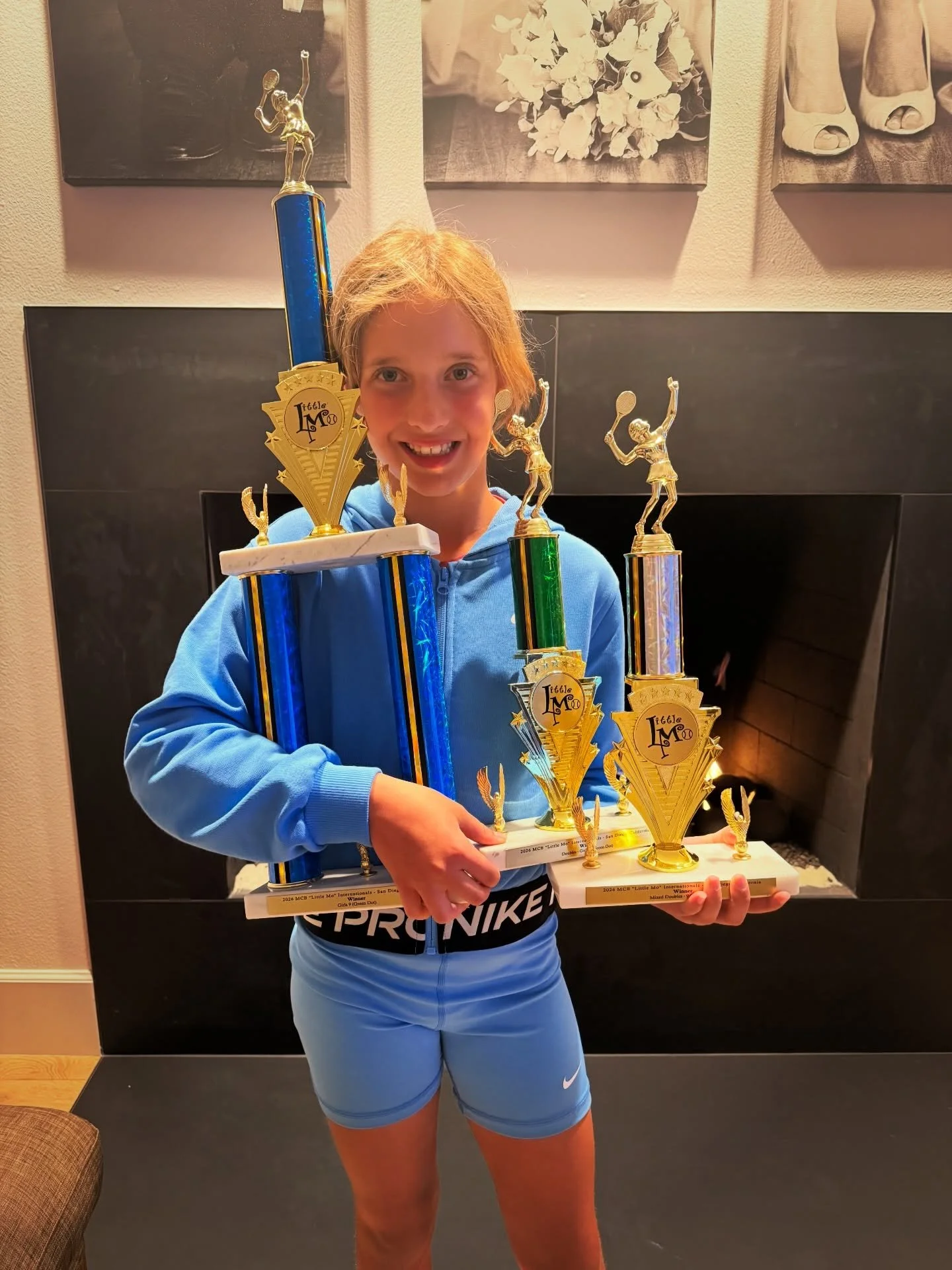 🎉 Congratulations to Isabel Frischhut on an incredible run at the 2026 &ldquo;Little Mo&rdquo; Internationals in San Diego. 

The Triple Crown Champion captured first place in Girls&rsquo; 10 &amp; Under green ball singles, doubles, and mixed double