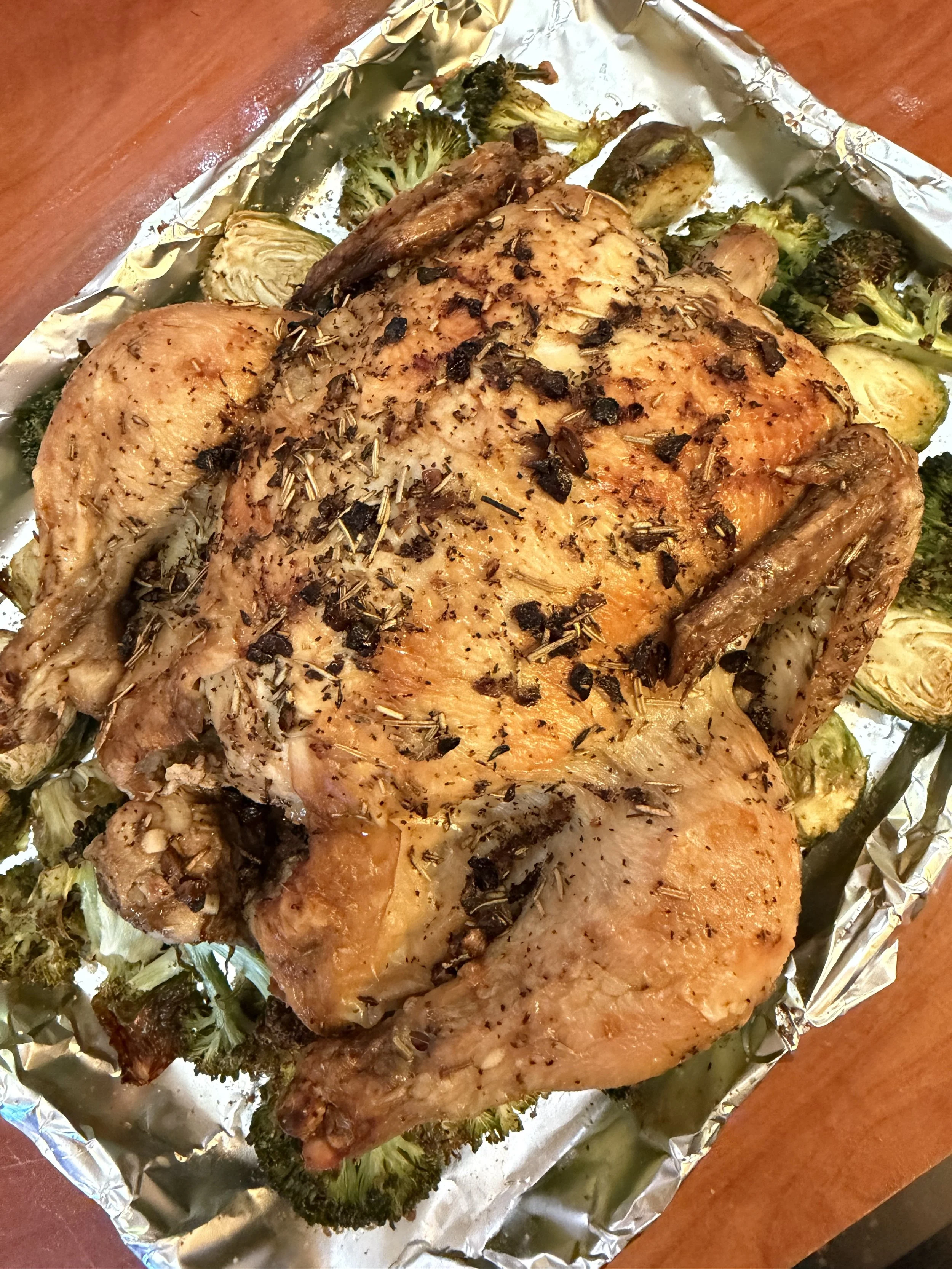 Herb & Garlic Whole Roasted Chicken
