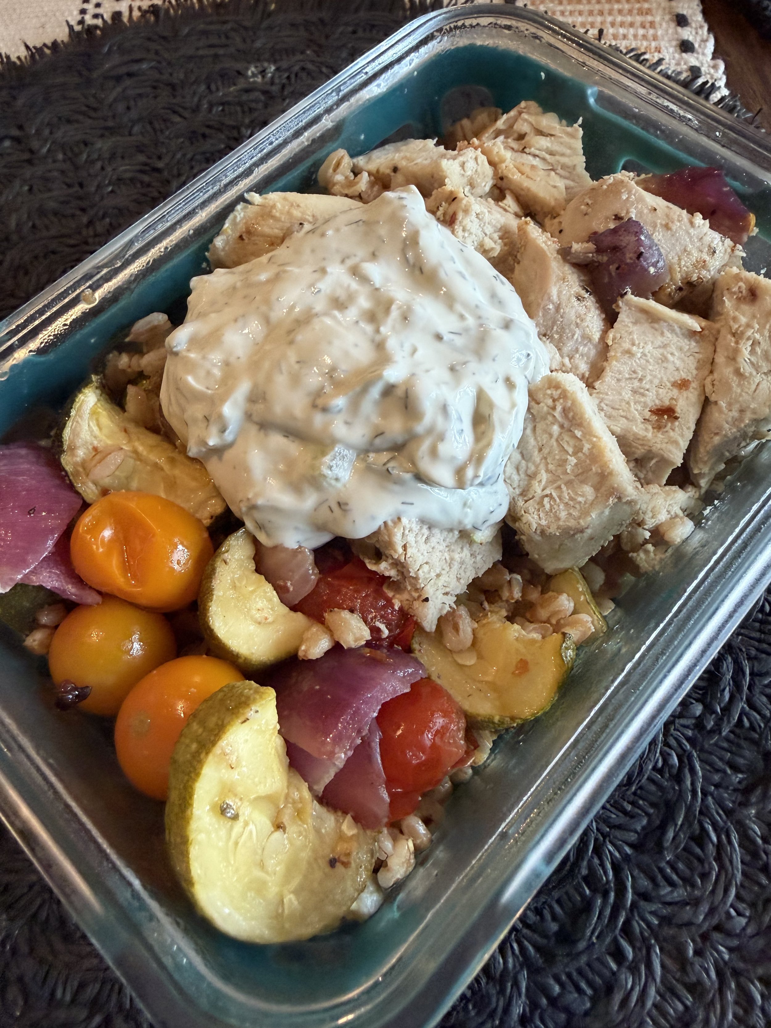 Mediterranean Meal Prep Bowl