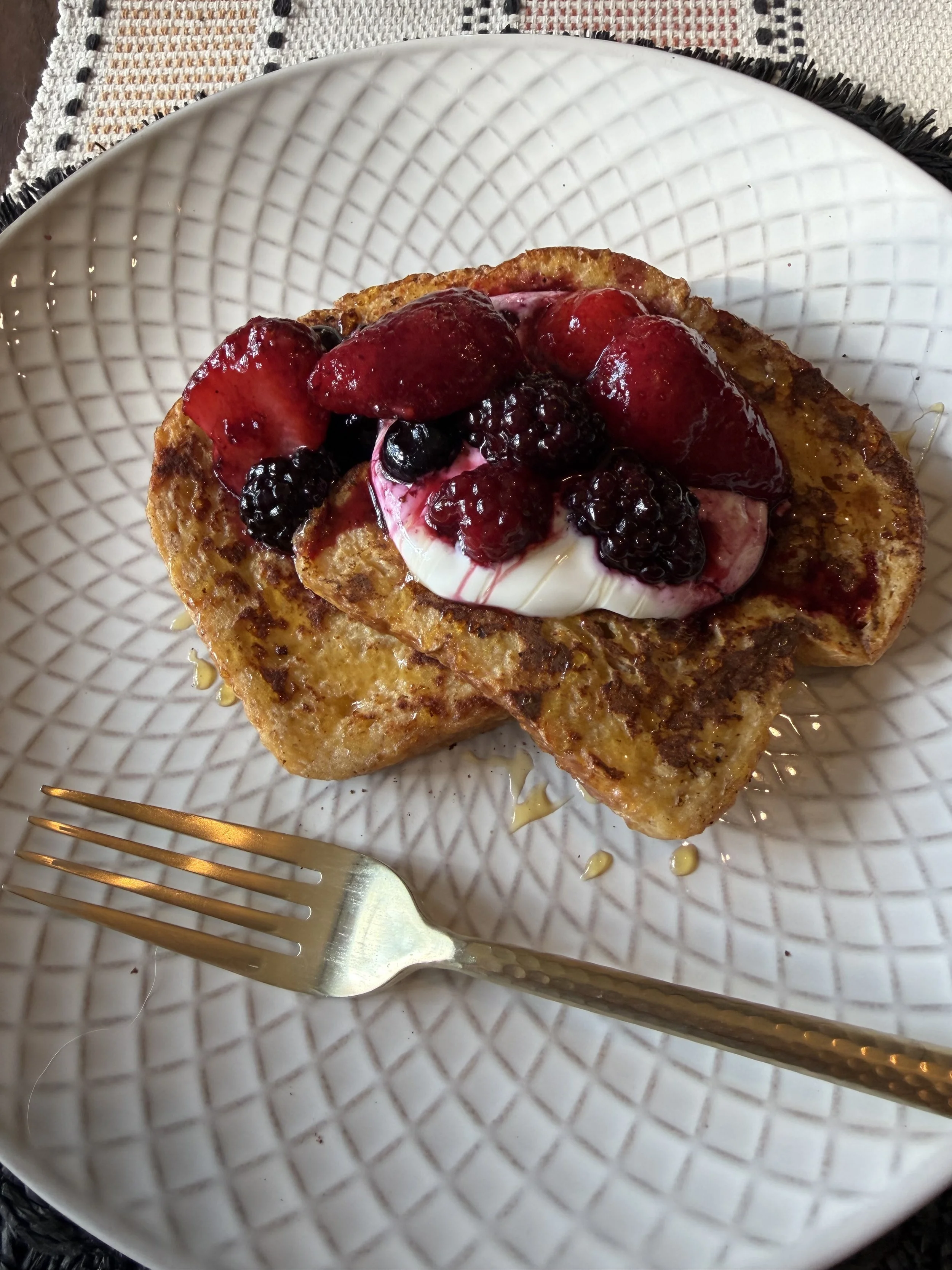 Greek Yogurt Protein French Toast
