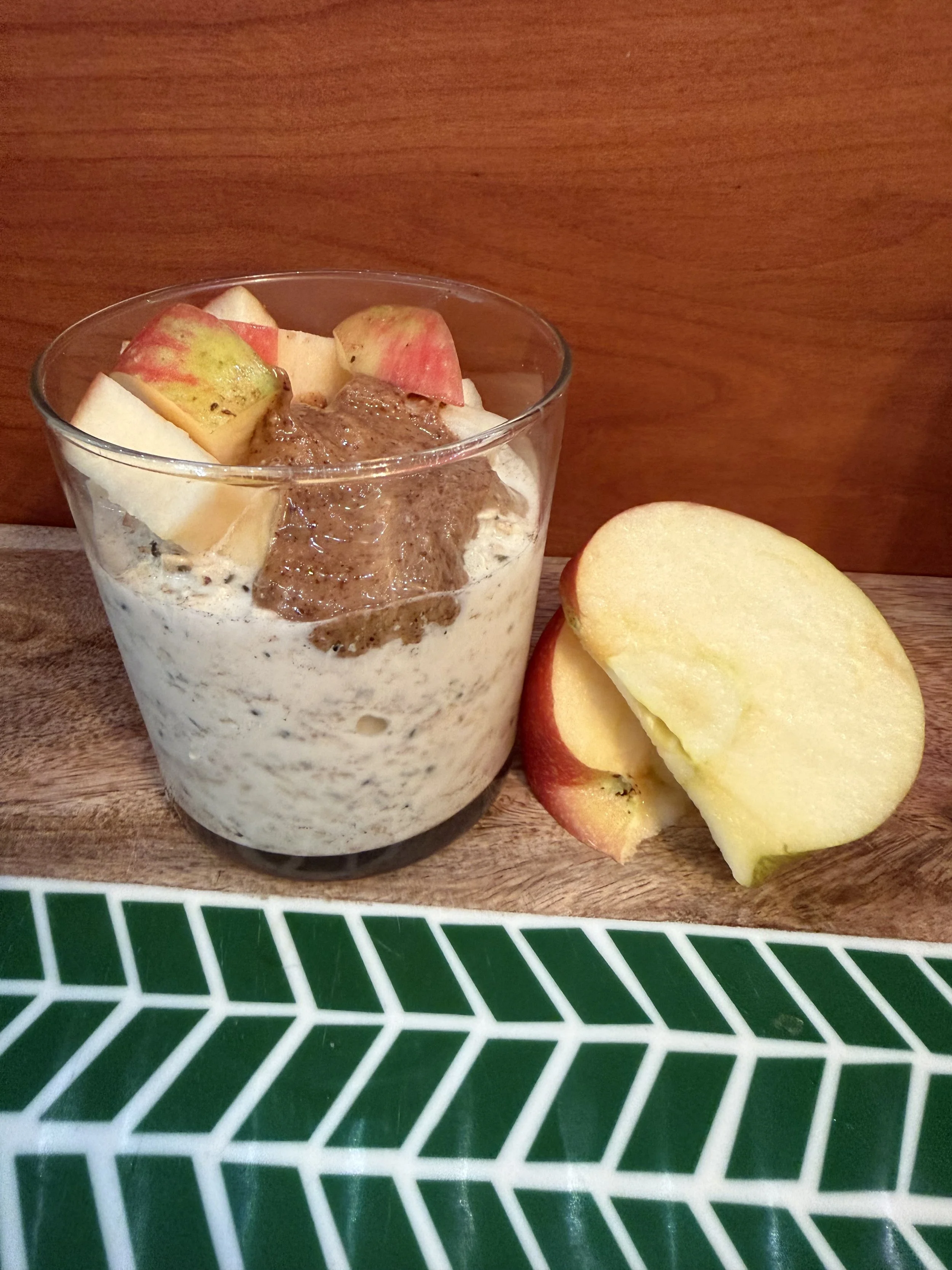 Almond Butter & Apple Overnight Oats
