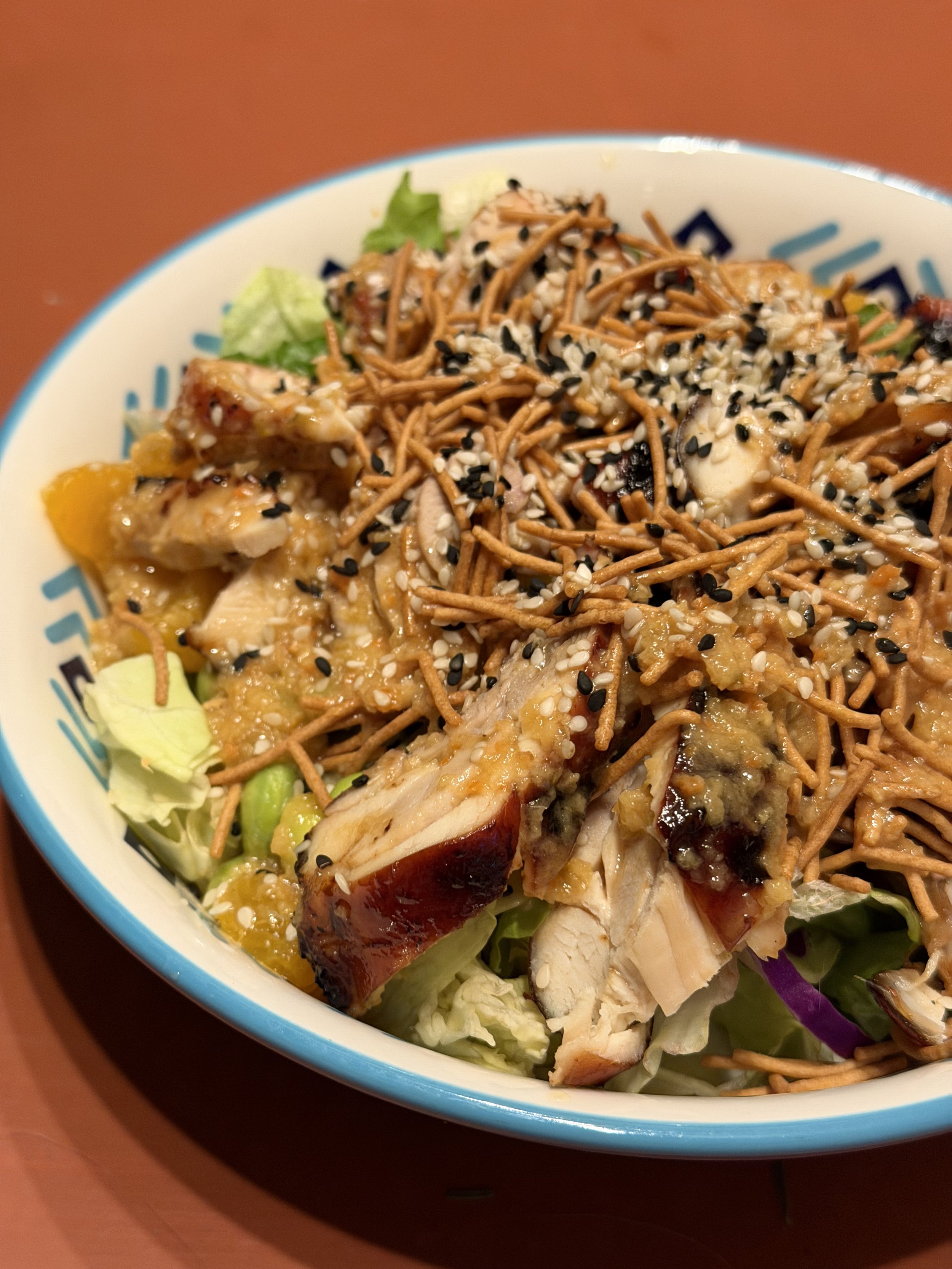 Grilled Teriyaki Chicken Salad